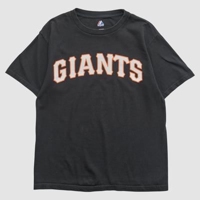 San Francisco Giants Majestic 2010s T-shirt - Black - XS by Fanatics Real Vintage