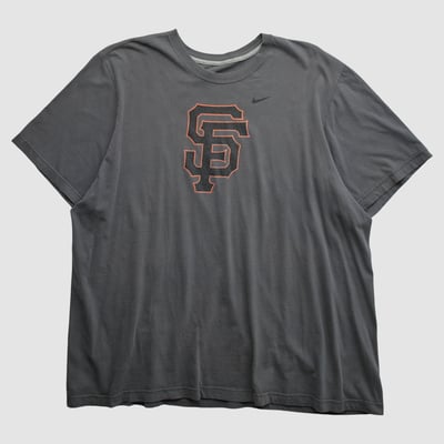 San Francisco Giants Nike 2010s T-shirt - Charcoal - 3XL by Fanatics Real Vintage