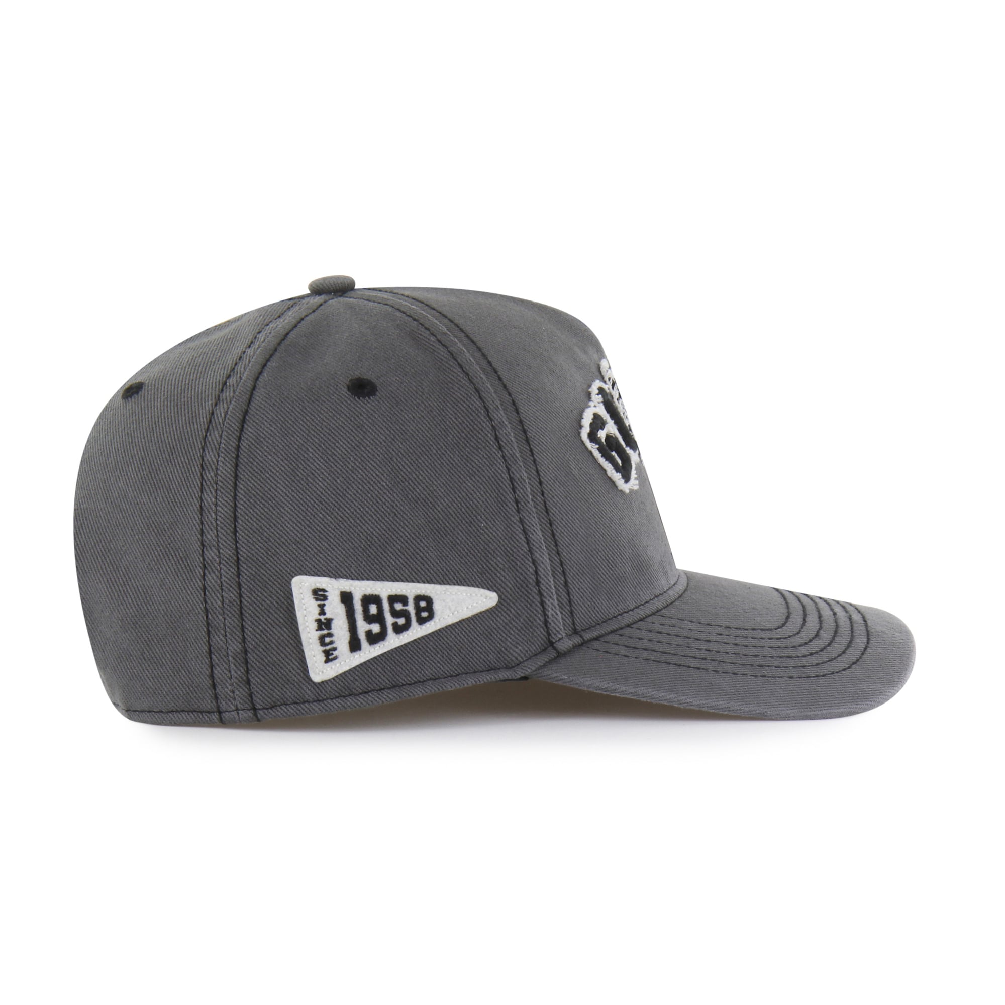 Unisex '47 Gray San Francisco Giants Calderwood Hitch Adjustable Hat