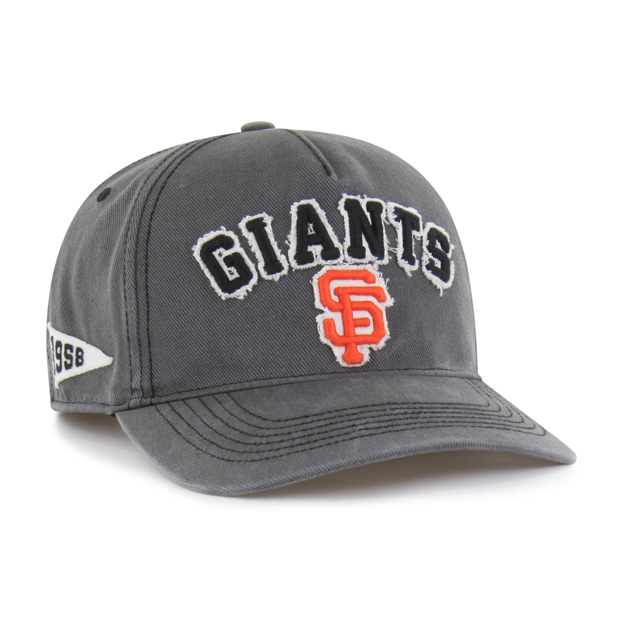 Unisex '47 Gray San Francisco Giants Calderwood Hitch Adjustable Hat