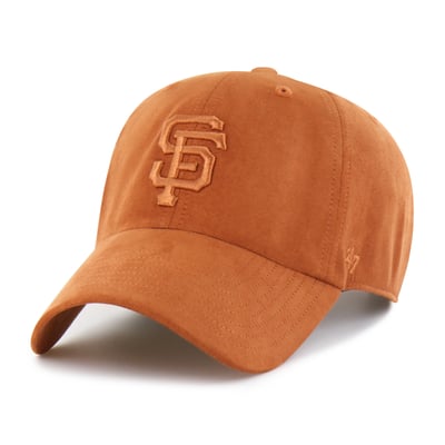 San Francisco Giants '47 Unisex Fall Feelings Ballpark Suede Clean Up Hat - Orange
