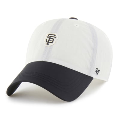 San Francisco Giants '47 Unisex Modernia Clean Up Adjustable Hat - White/Black