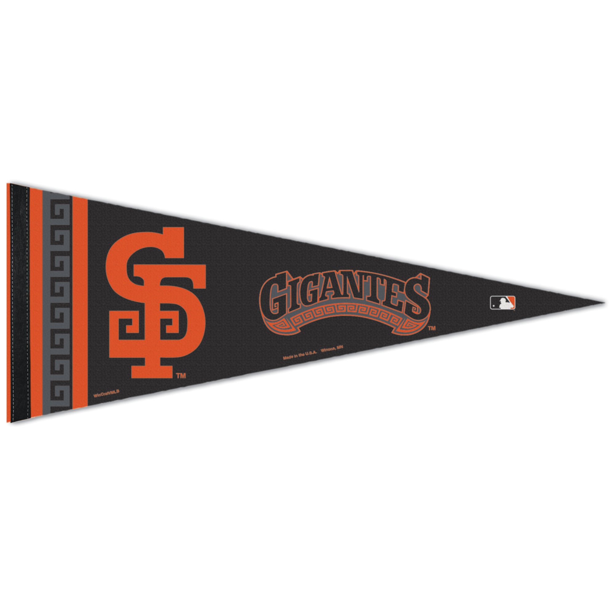 WinCraft San Francisco Giants Fanion Gigantes Premium 12" x 30"