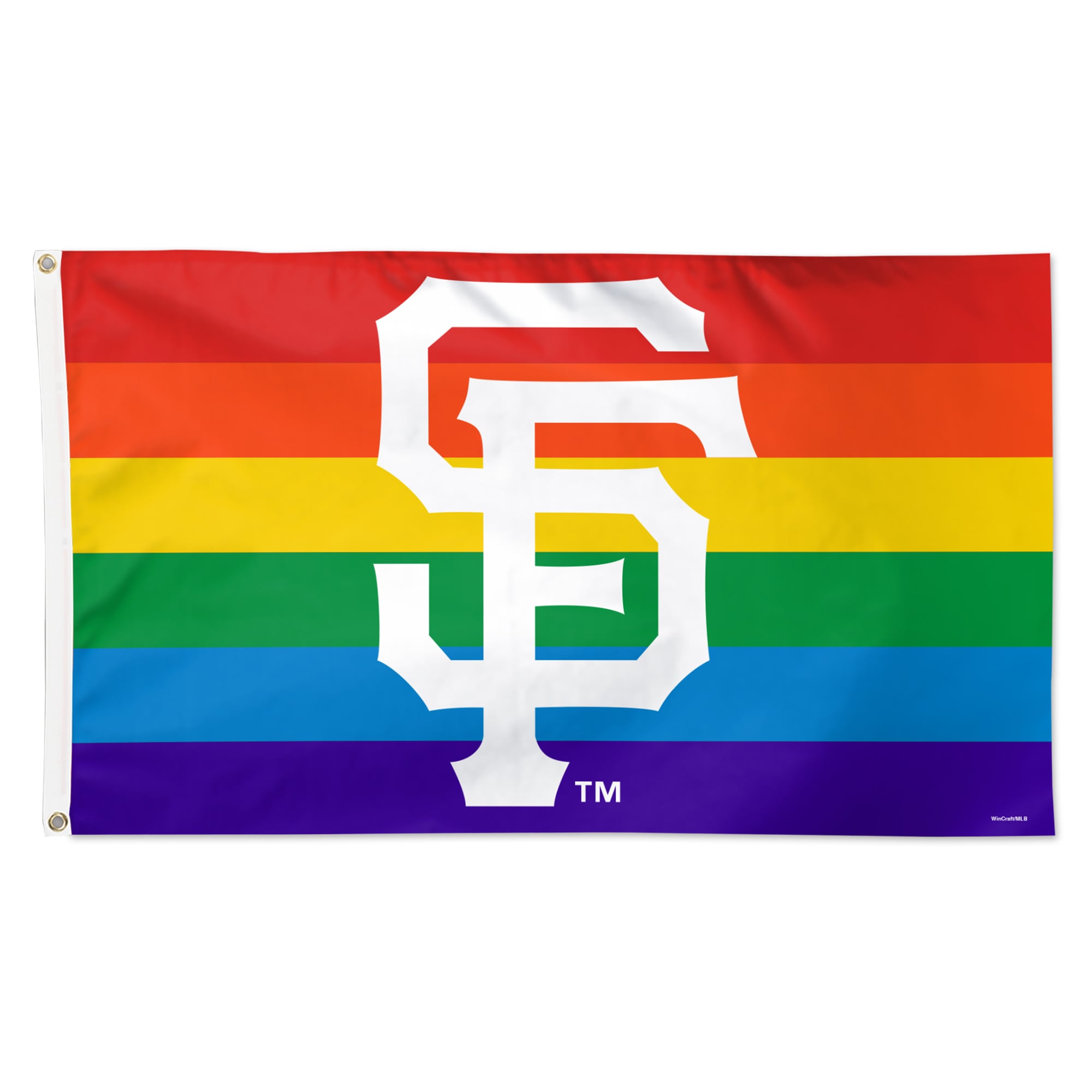 Drapeau de luxe WinCraft San Francisco Giants 91 x 152 cm (3 pi x 5 pi) à une face, fierté de l'équipe
