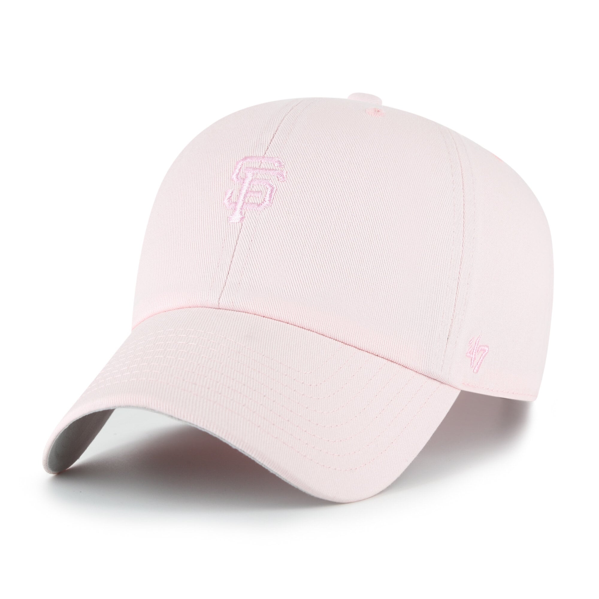Women's '47 Light Pink San Francisco Giants Pastel Clean Up Adjustable Hat