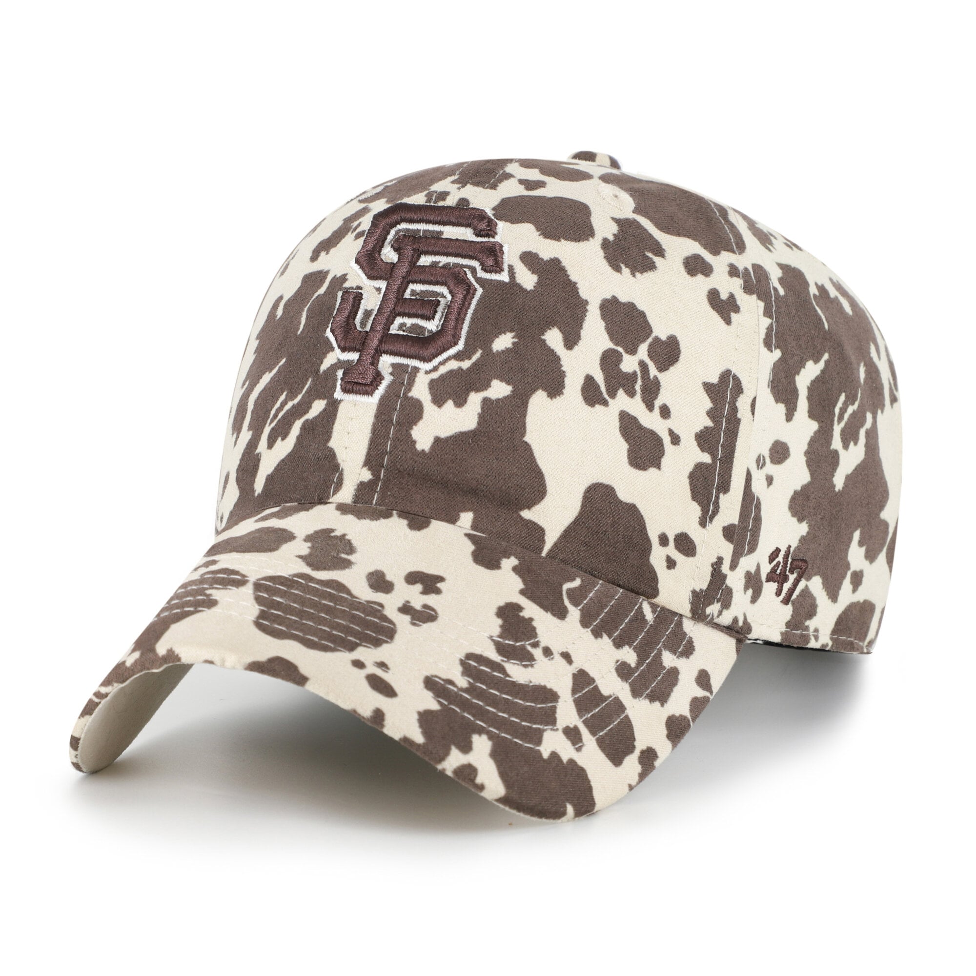 Casquette ajustable Bessie Clean Up pour femme, modèle 47 naturel des Giants de San Francisco