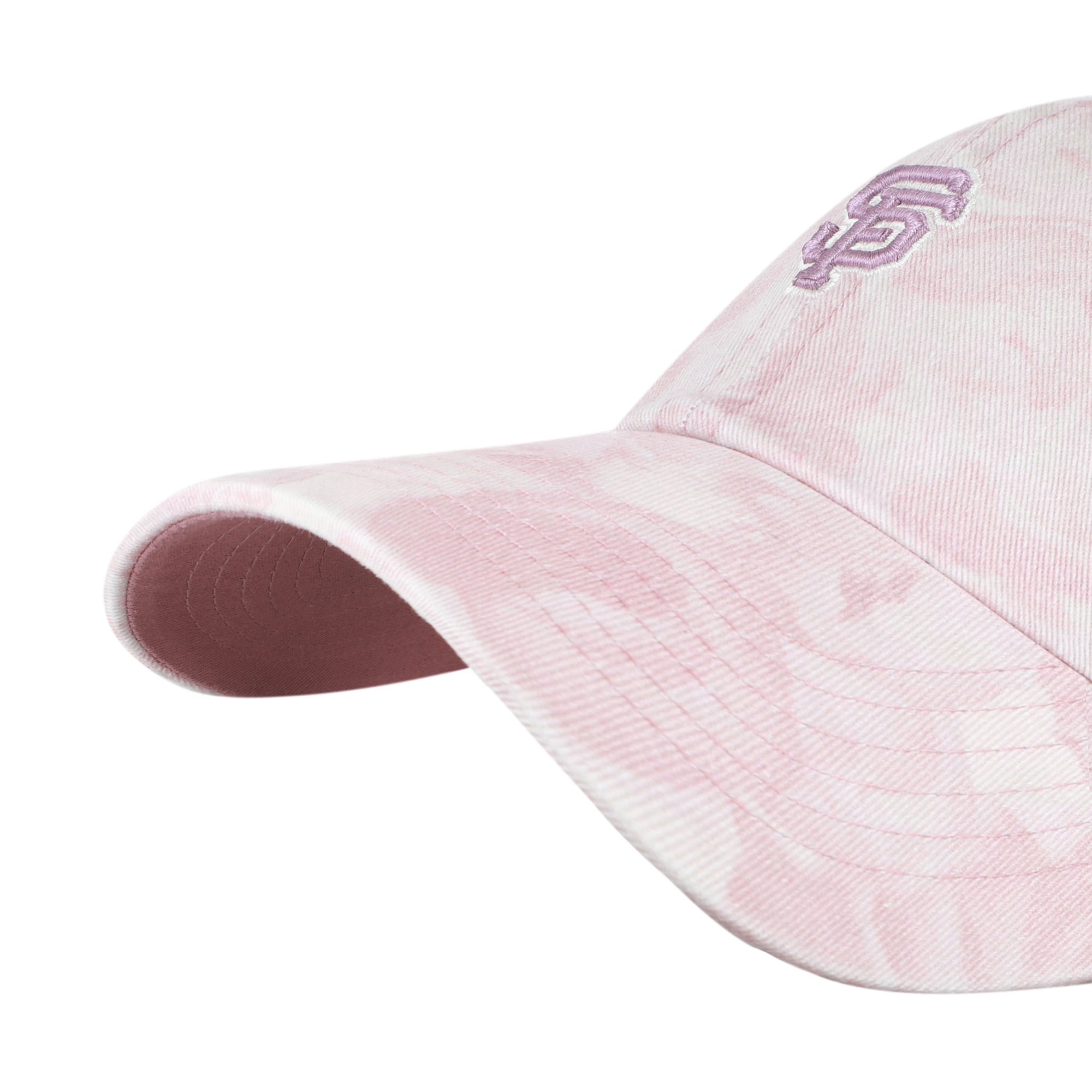 Women's '47 Pink San Francisco Giants Gardenia Clean Up Adjustable Hat
