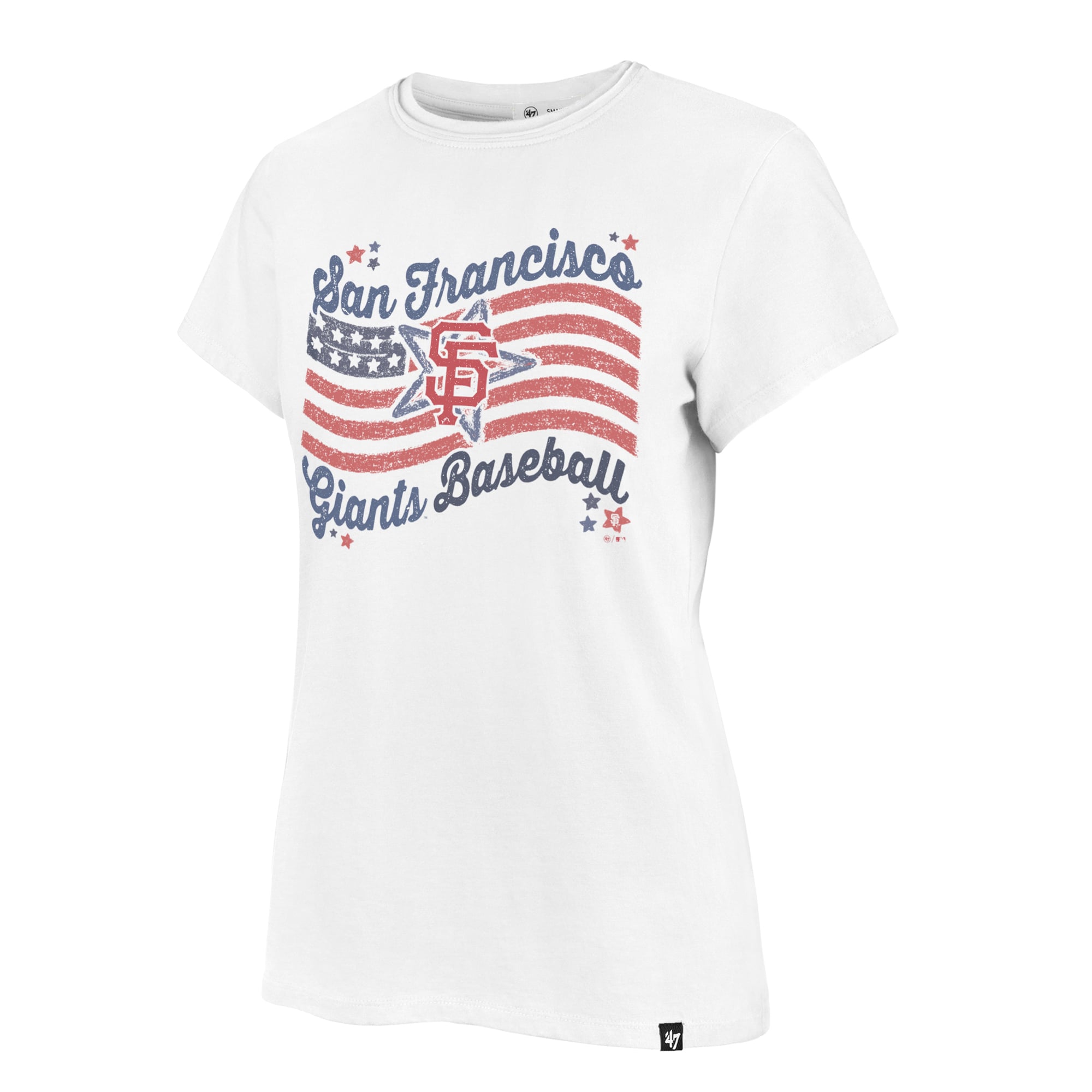 T-shirt Frankie régional américain des Giants de San Francisco, blanc, numéro 47