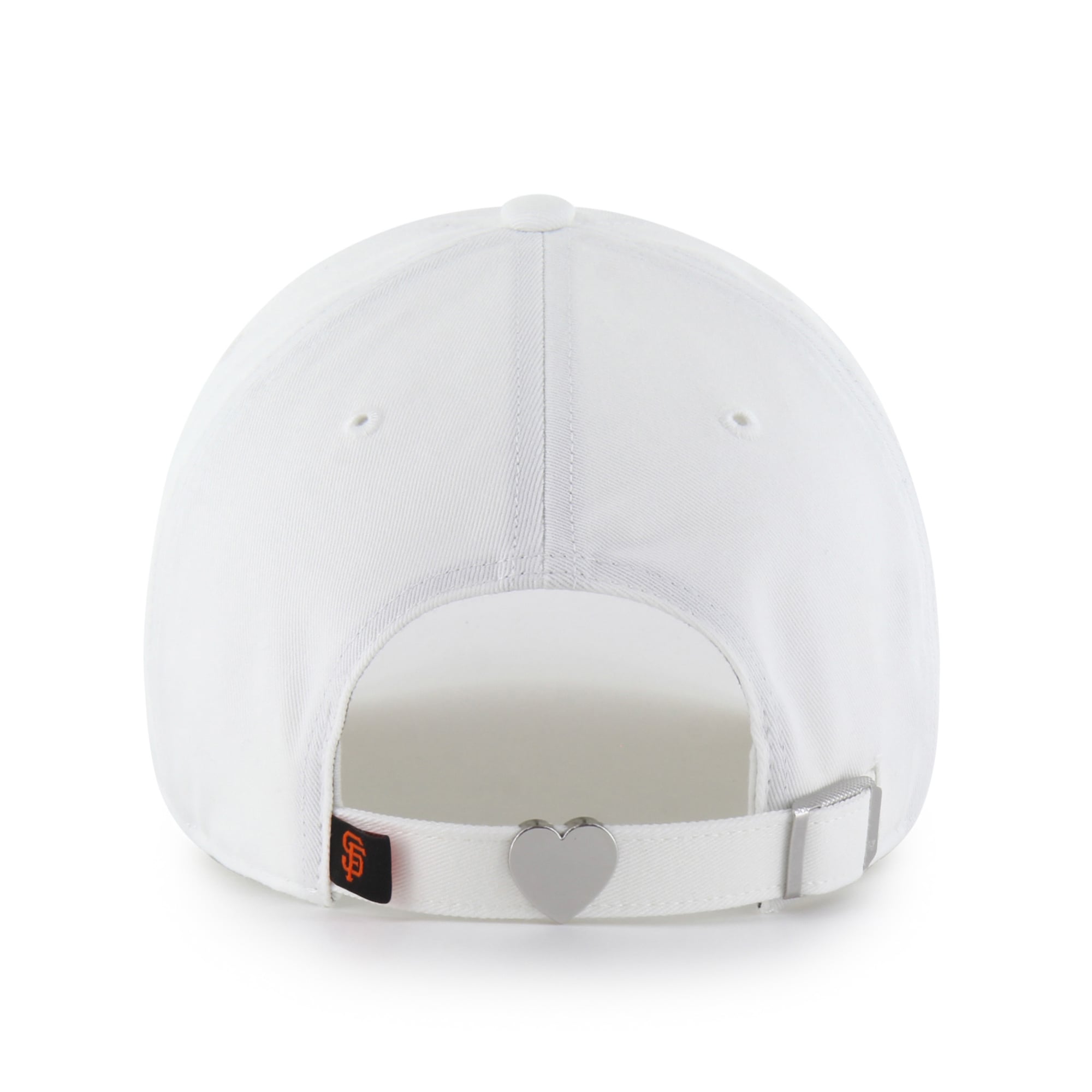 Women's '47 White San Francisco Giants Trendy Script Clean Up Adjustable Hat