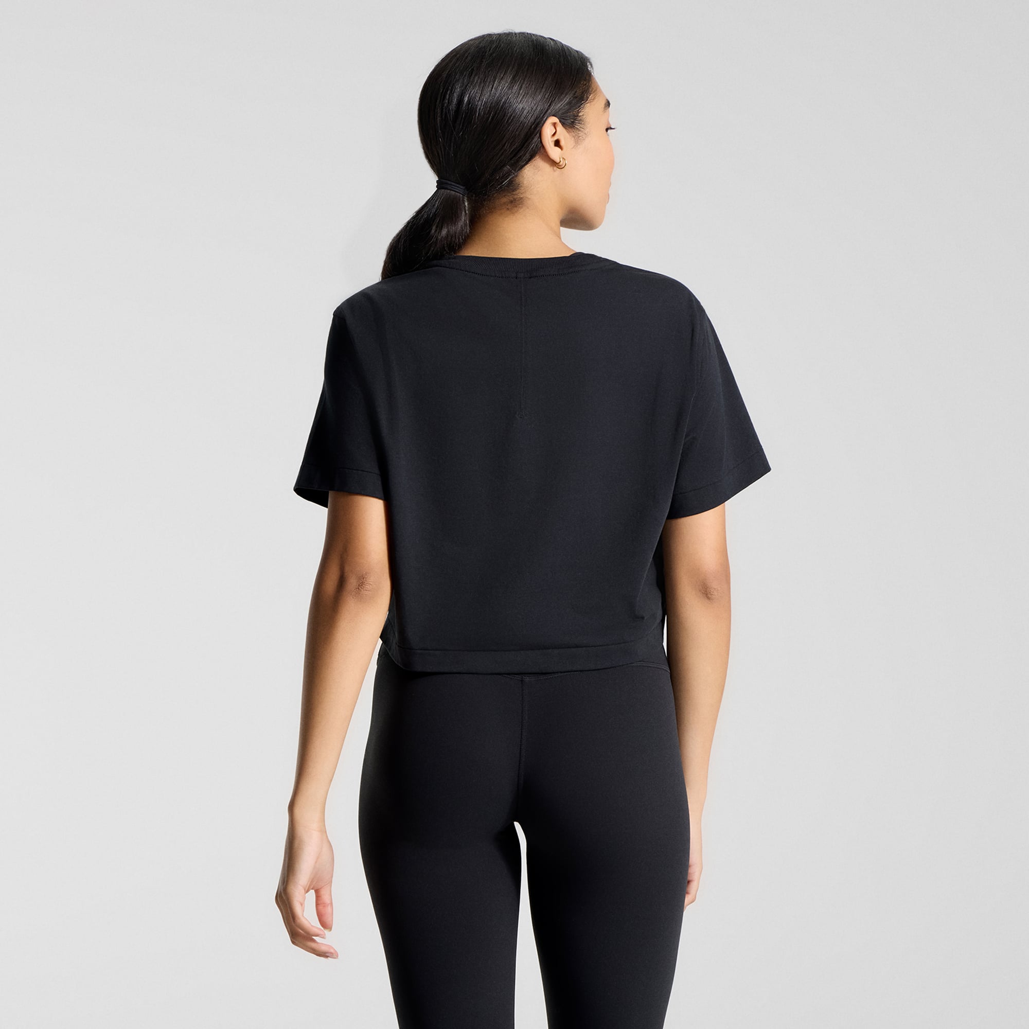 T-shirt court en coton biologique noir San Francisco Giants All Yours de lululemon pour femme