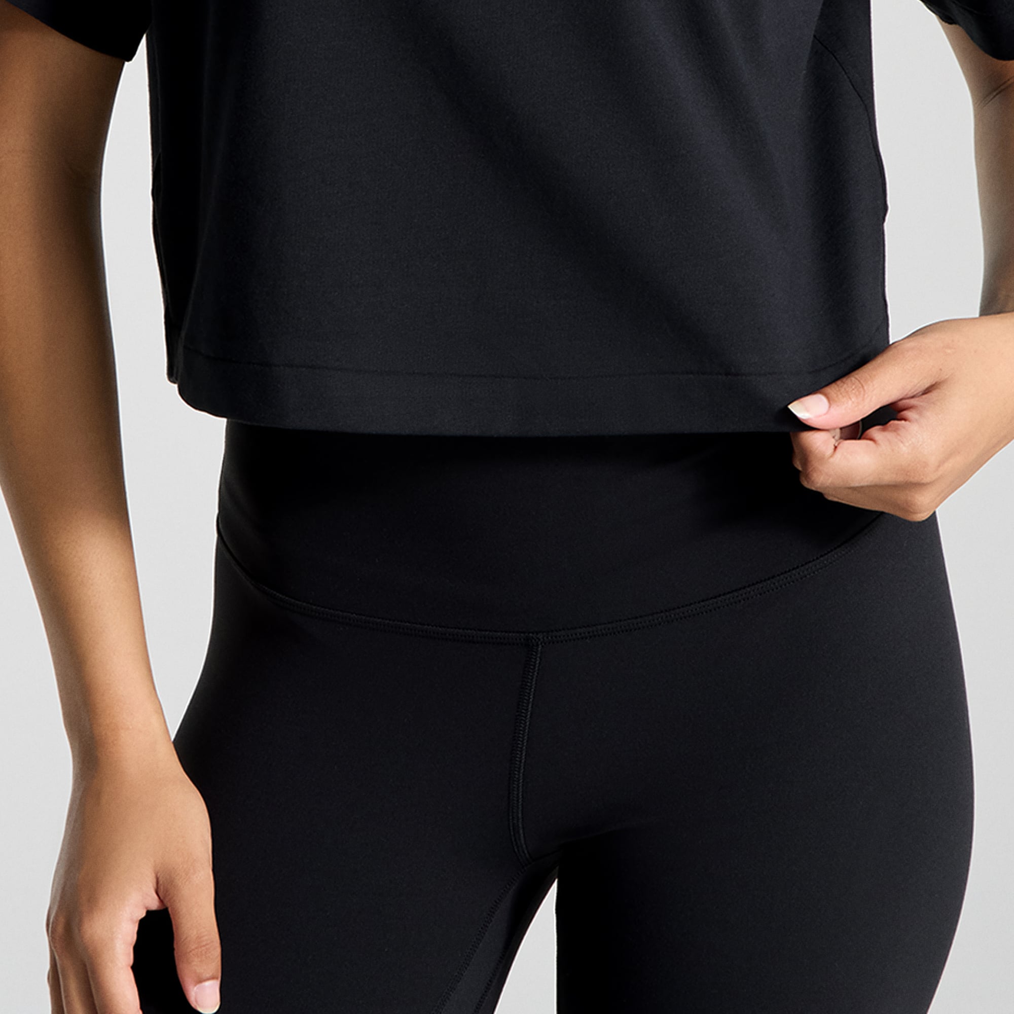 T-shirt court en coton biologique noir San Francisco Giants All Yours de lululemon pour femme