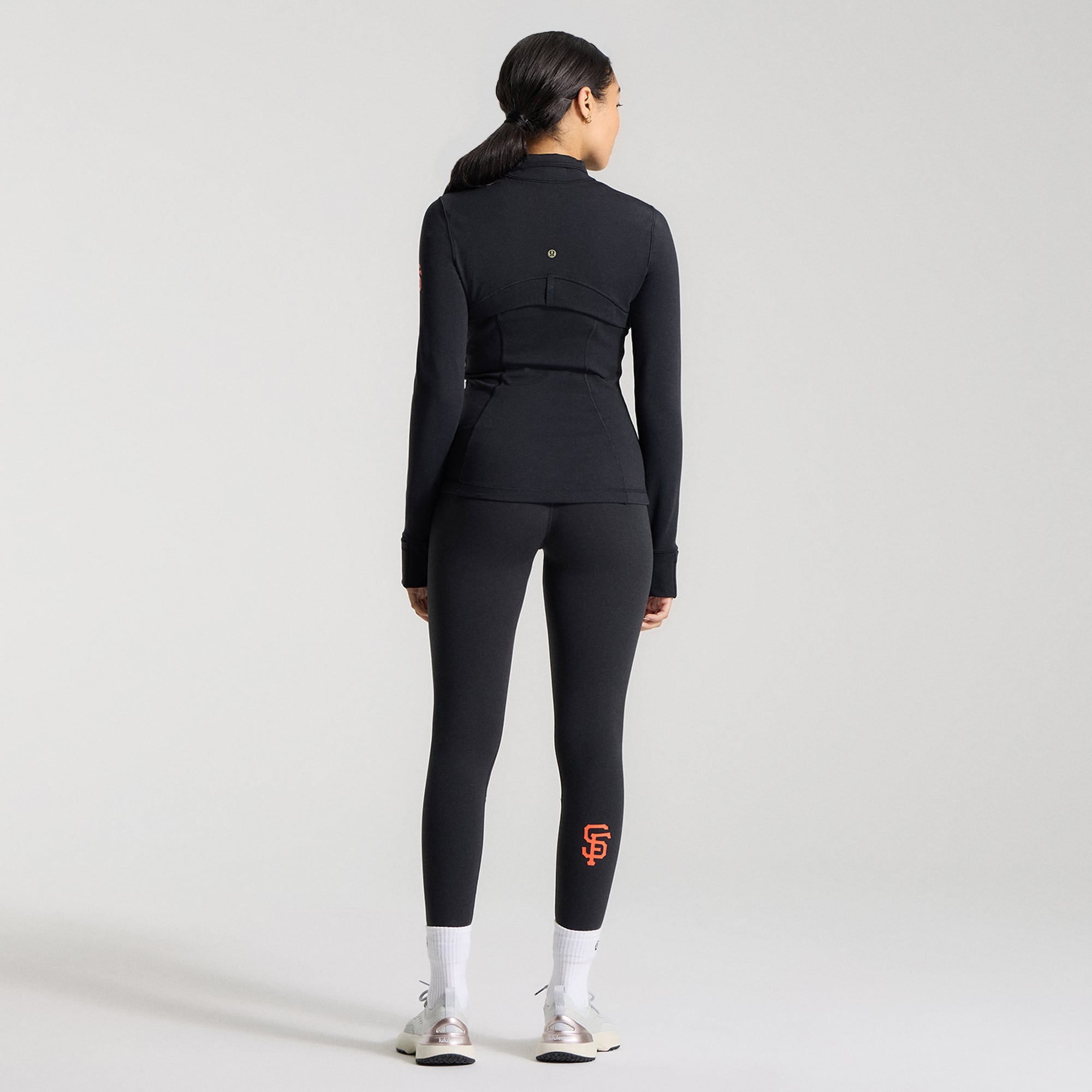 Veste Define noire pour femme de lululemon, modèle San Francisco Giants *Luon™