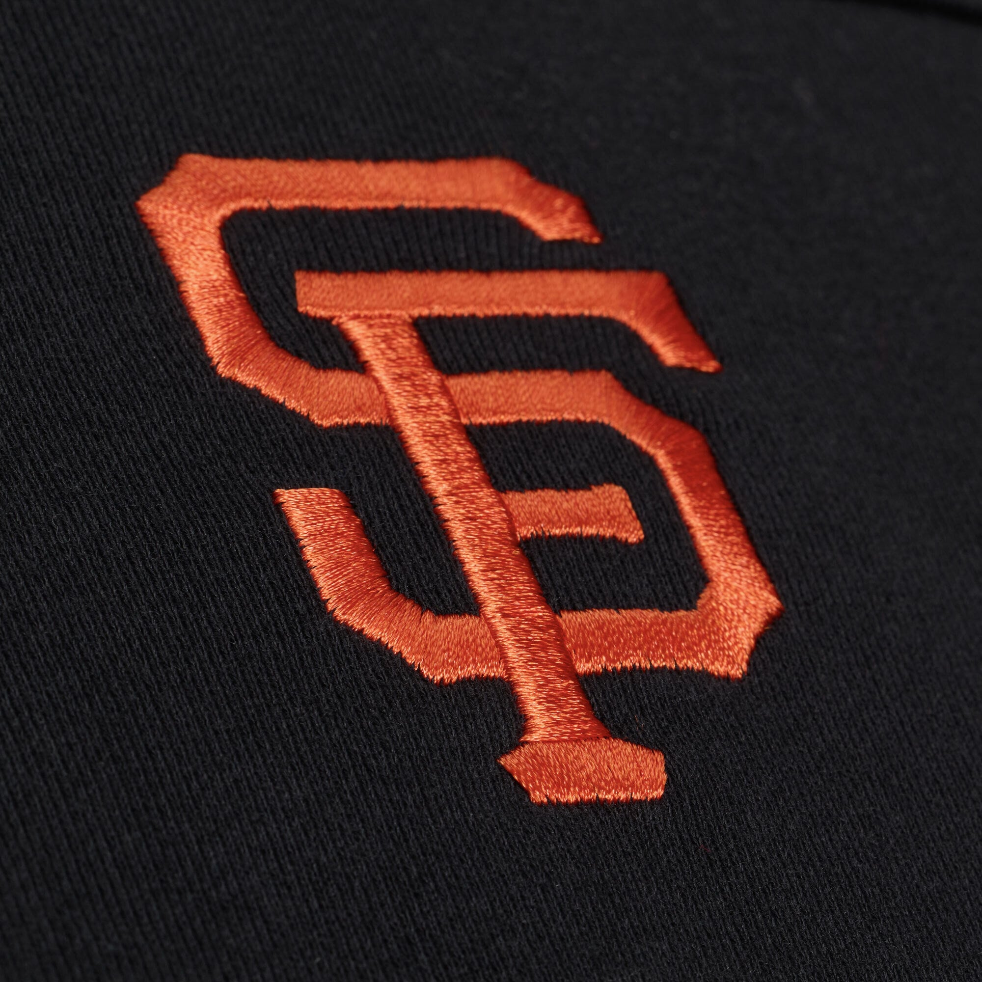 Sweat à capuche Mitchell & Ness noir pour femme, style rétro San Francisco Giants