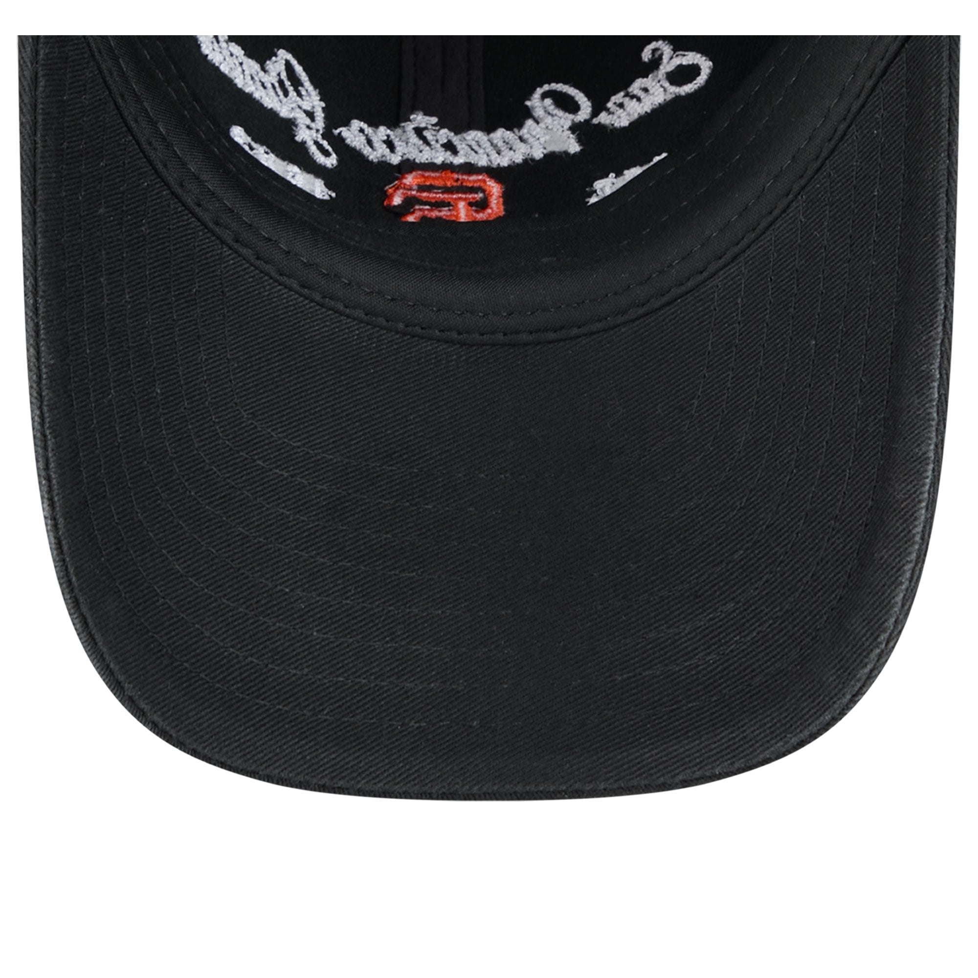 Casquette New Era noire pour femme, logo des Giants de San Francisco, style classique décontracté et ajustable