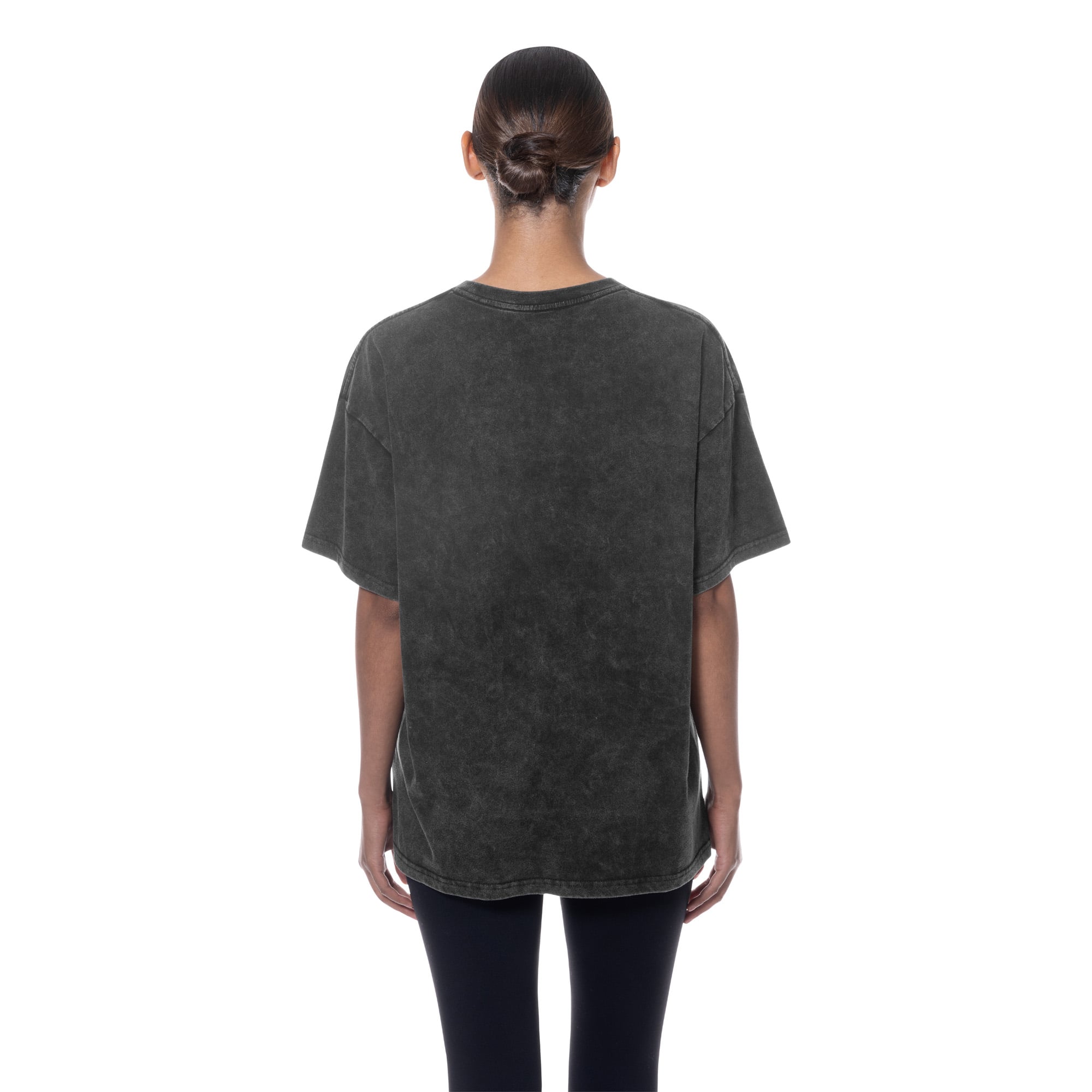T-shirt boyfriend New Era noir pour femme, style rétro, imprimé minéral, motif San Francisco Giants