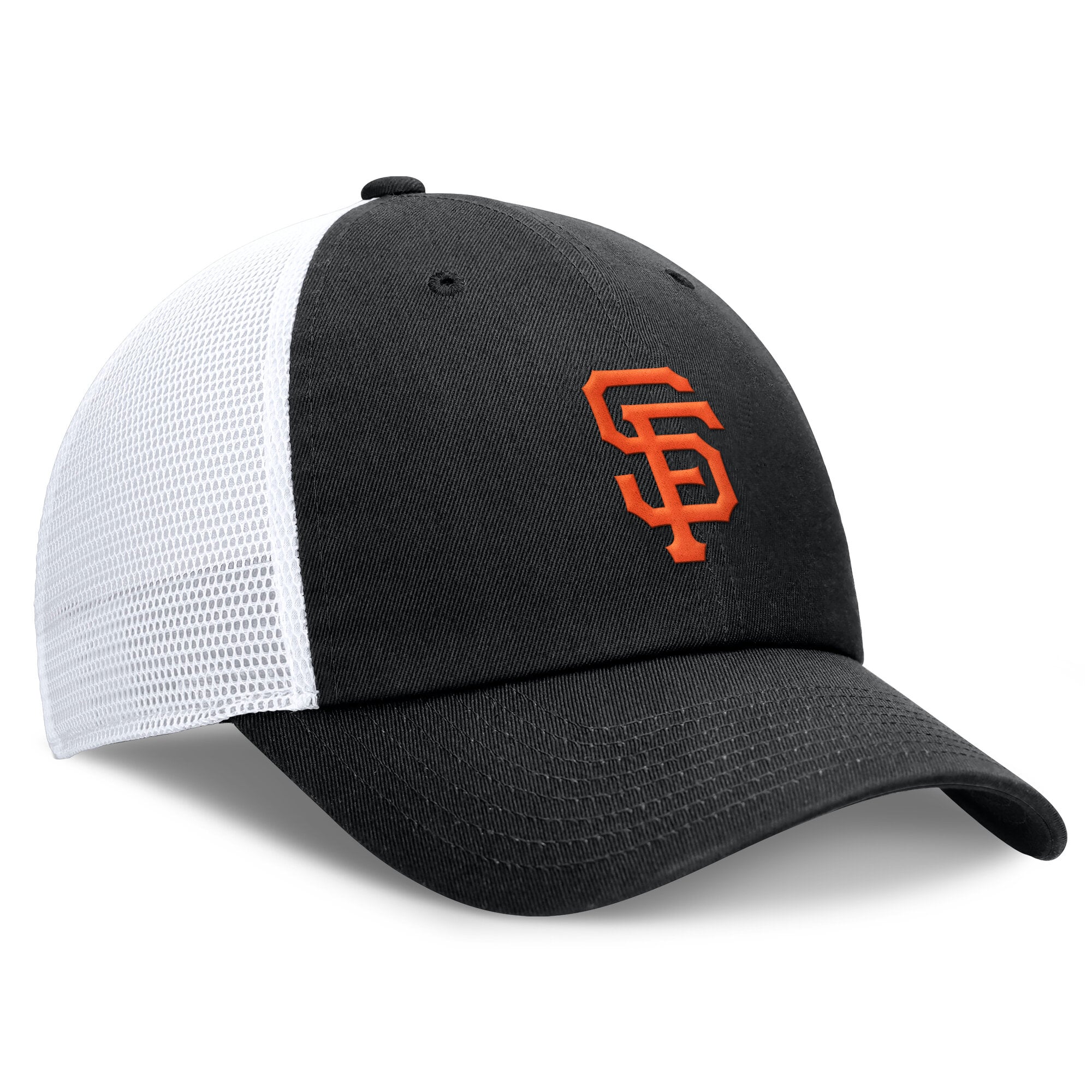 Women's Nike Black/White San Francisco Giants Club Trucker Adjustable Hat