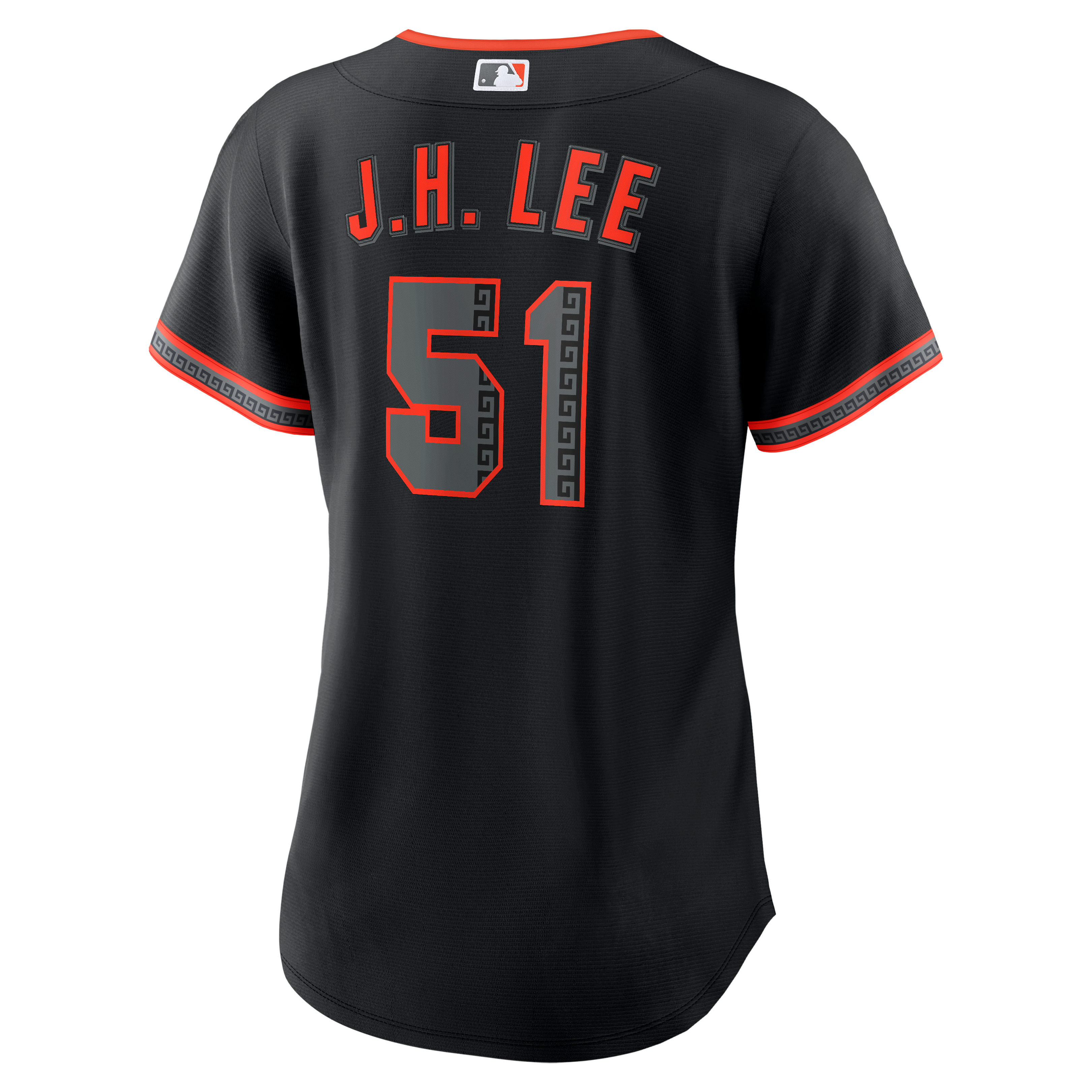 Maillot réplique alternatif noir Nike Jung Hoo Lee des Giants de San Francisco pour femmes