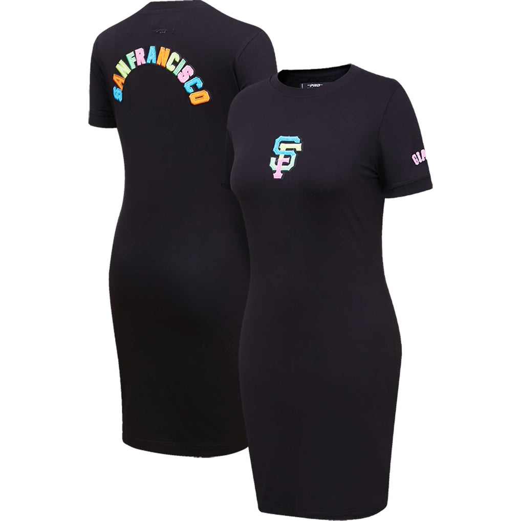 giants jersey dress San Francisco Pro Standard Women's Washed Neon Bodycon All Regular