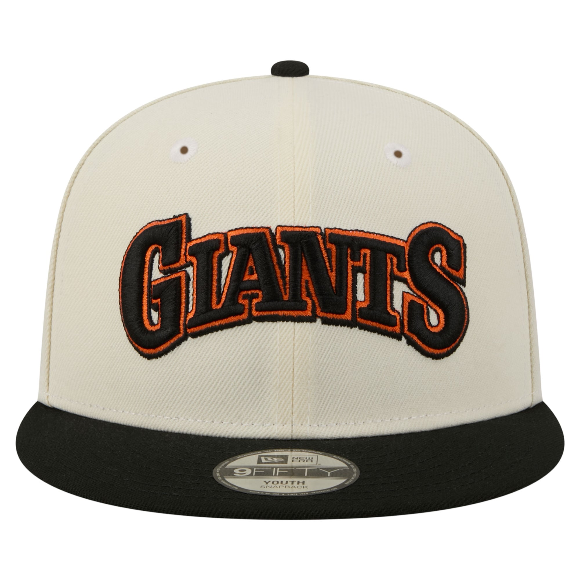 Youth New Era  White San Francisco Giants Two-Tone 9FIFTY Snapback Hat