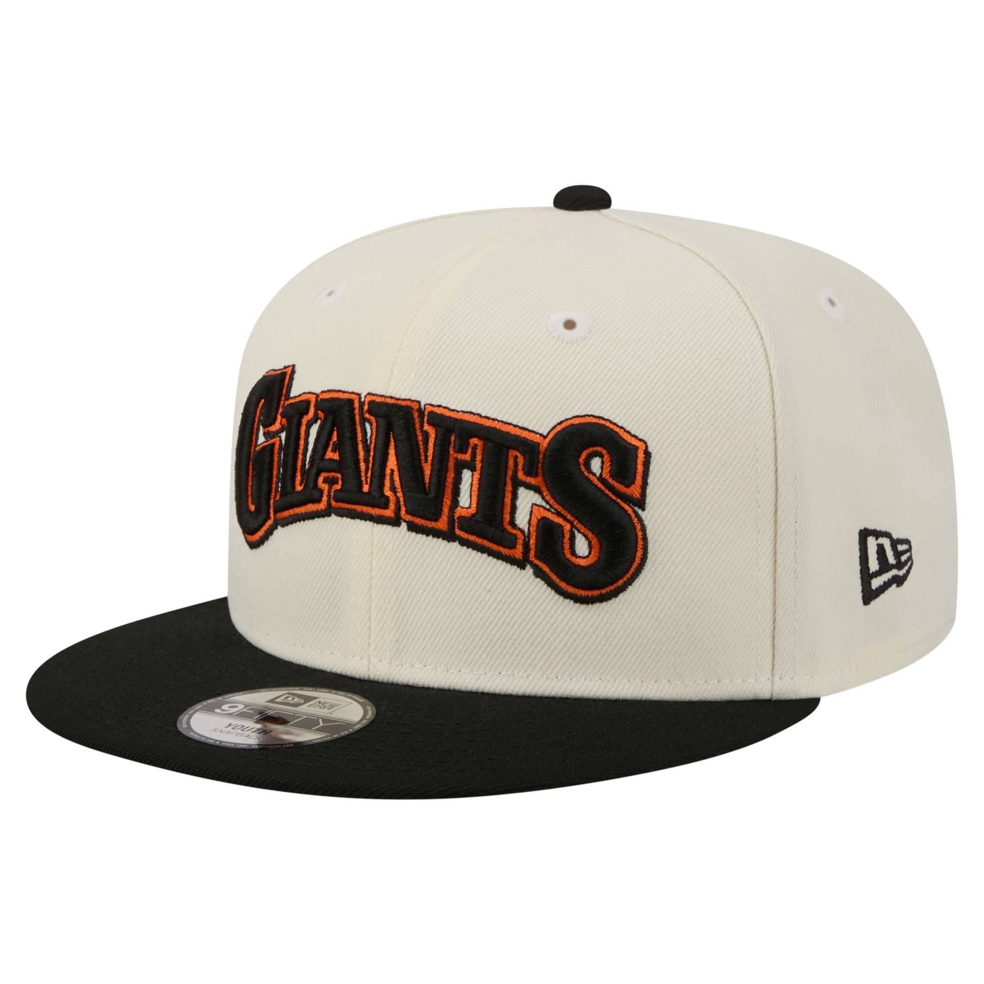 Youth New Era  White San Francisco Giants Two-Tone 9FIFTY Snapback Hat