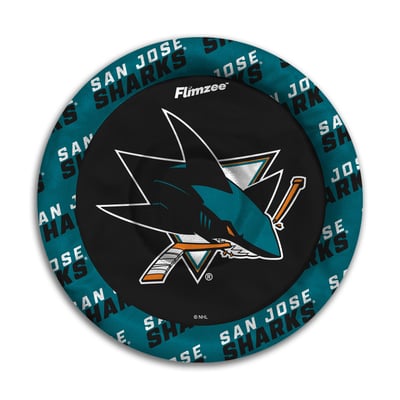 San Jose Sharks Fanpoint Flimzee Bean Bag Flying Disc