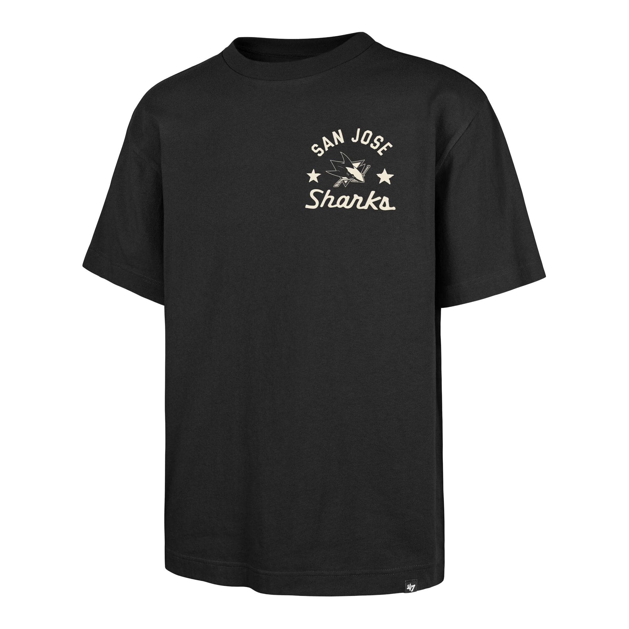 T-shirt homme '47 Black San Jose Sharks HPD Mask Foundation