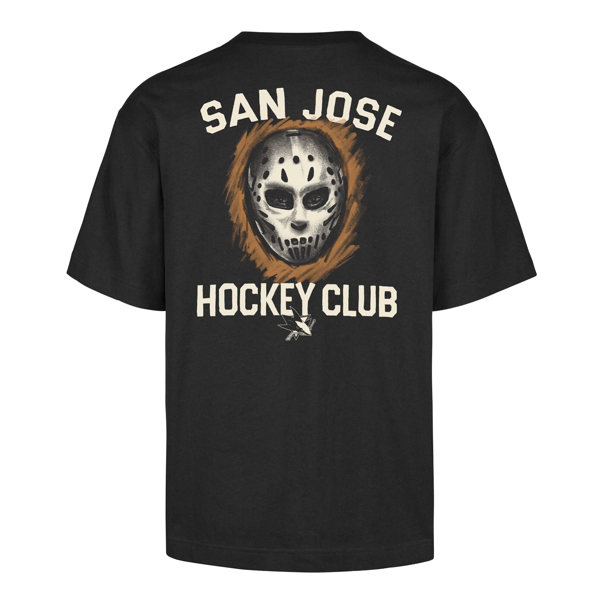 T-shirt homme '47 Black San Jose Sharks HPD Mask Foundation