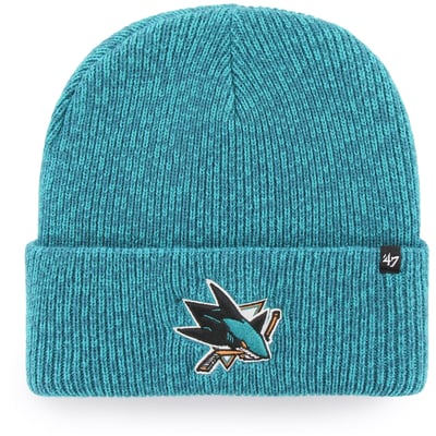 San Jose Sharks '47 Brain Freeze Cuffed Knit Hat - Teal
