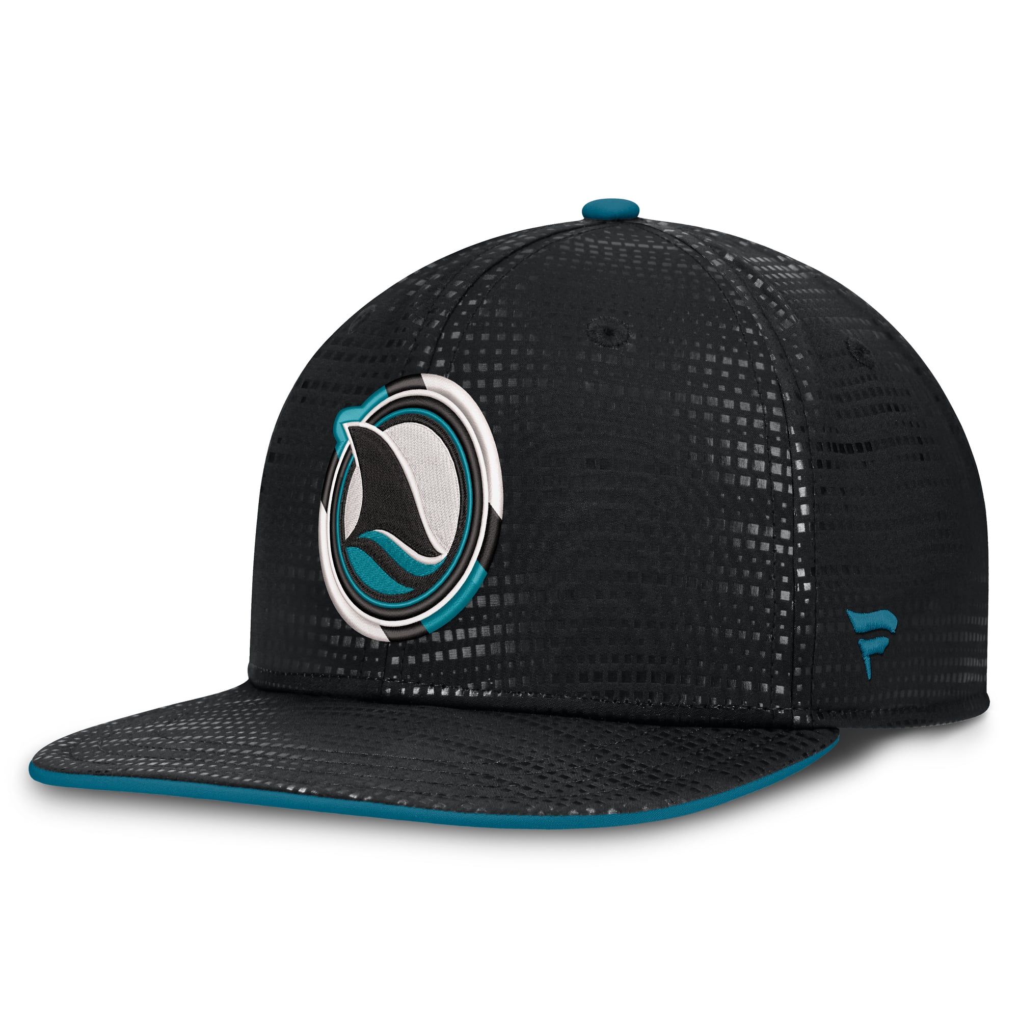 Casquette snapback authentique alternative San Jose Sharks noire pour homme de Fanatics