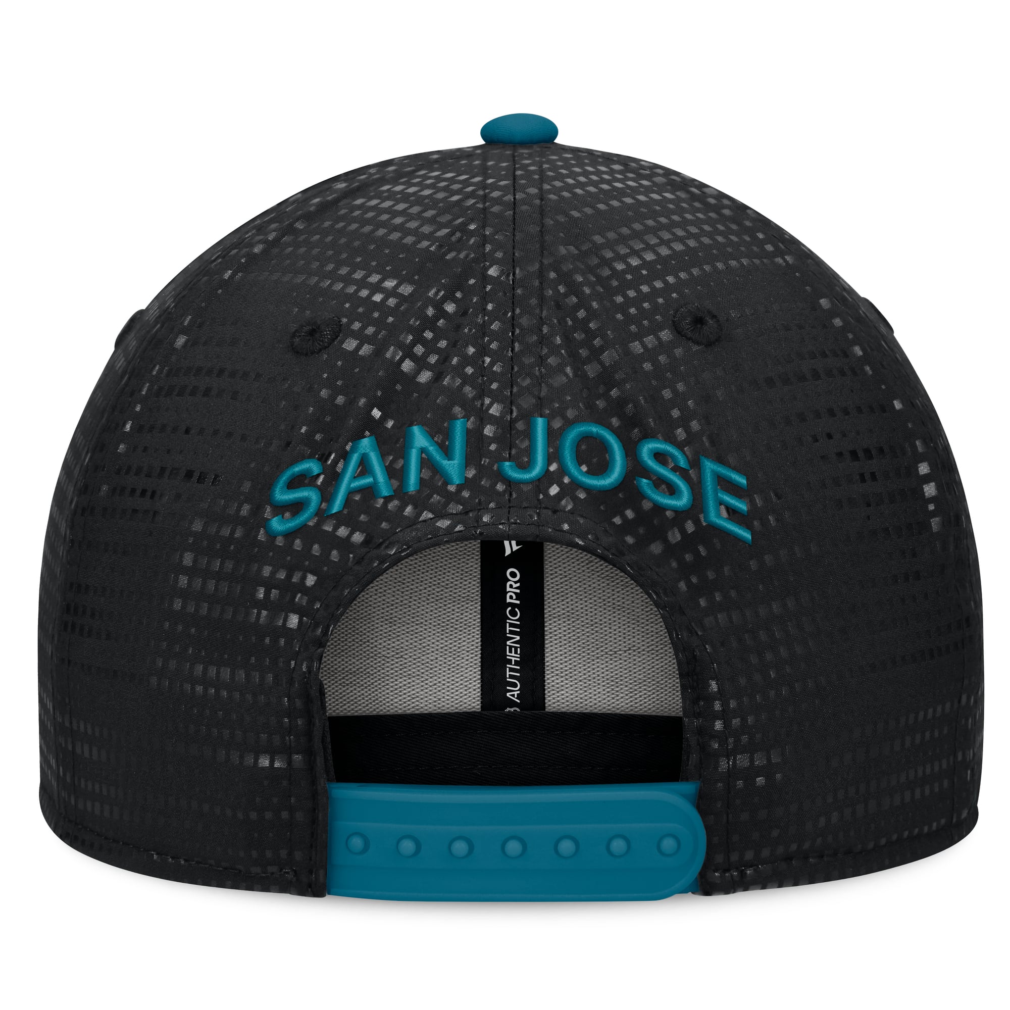 Casquette snapback authentique alternative San Jose Sharks noire pour homme de Fanatics