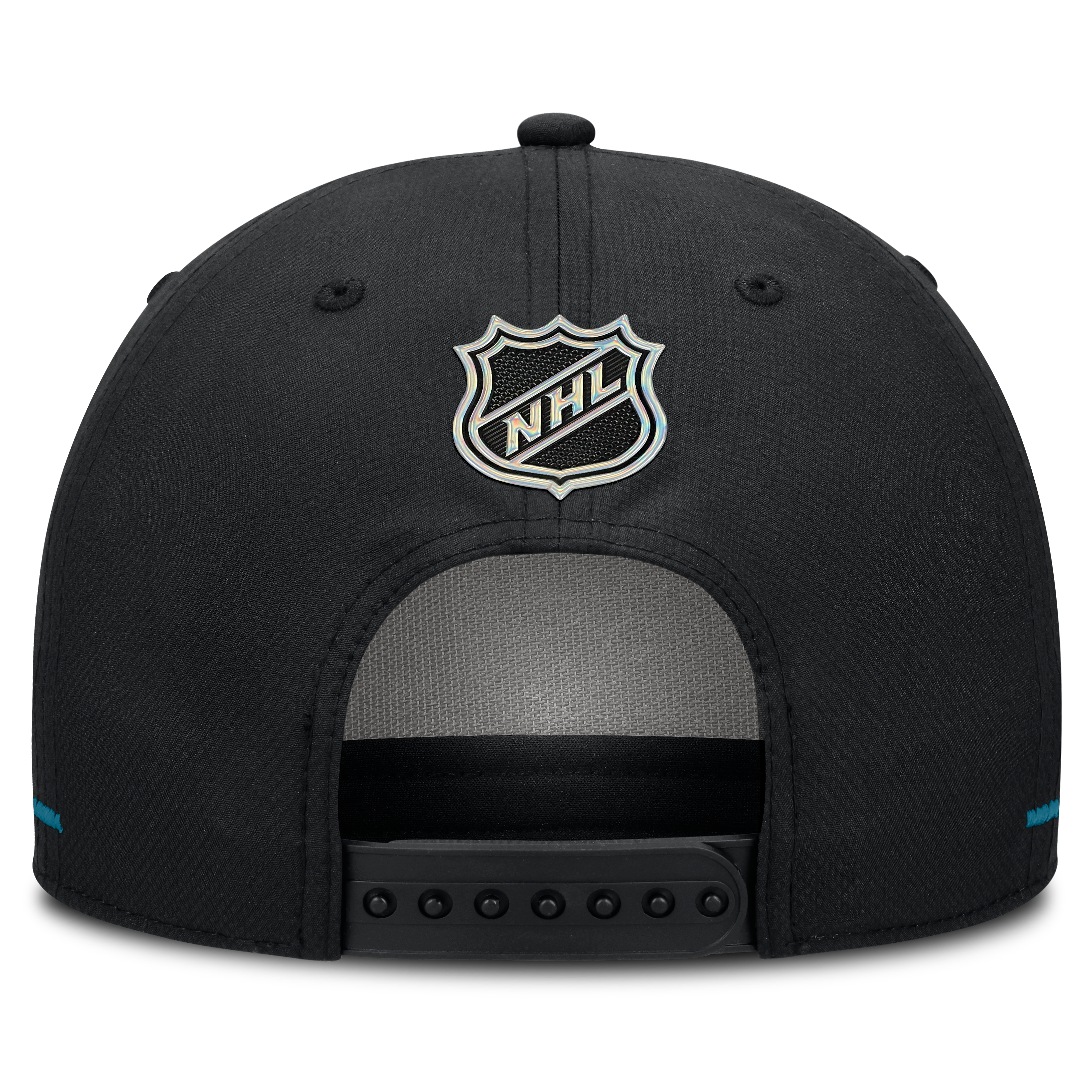Men's Fanatics Black San Jose Sharks Authentic Pro Rink Bar Tacks A-Frame Adjustable Hat