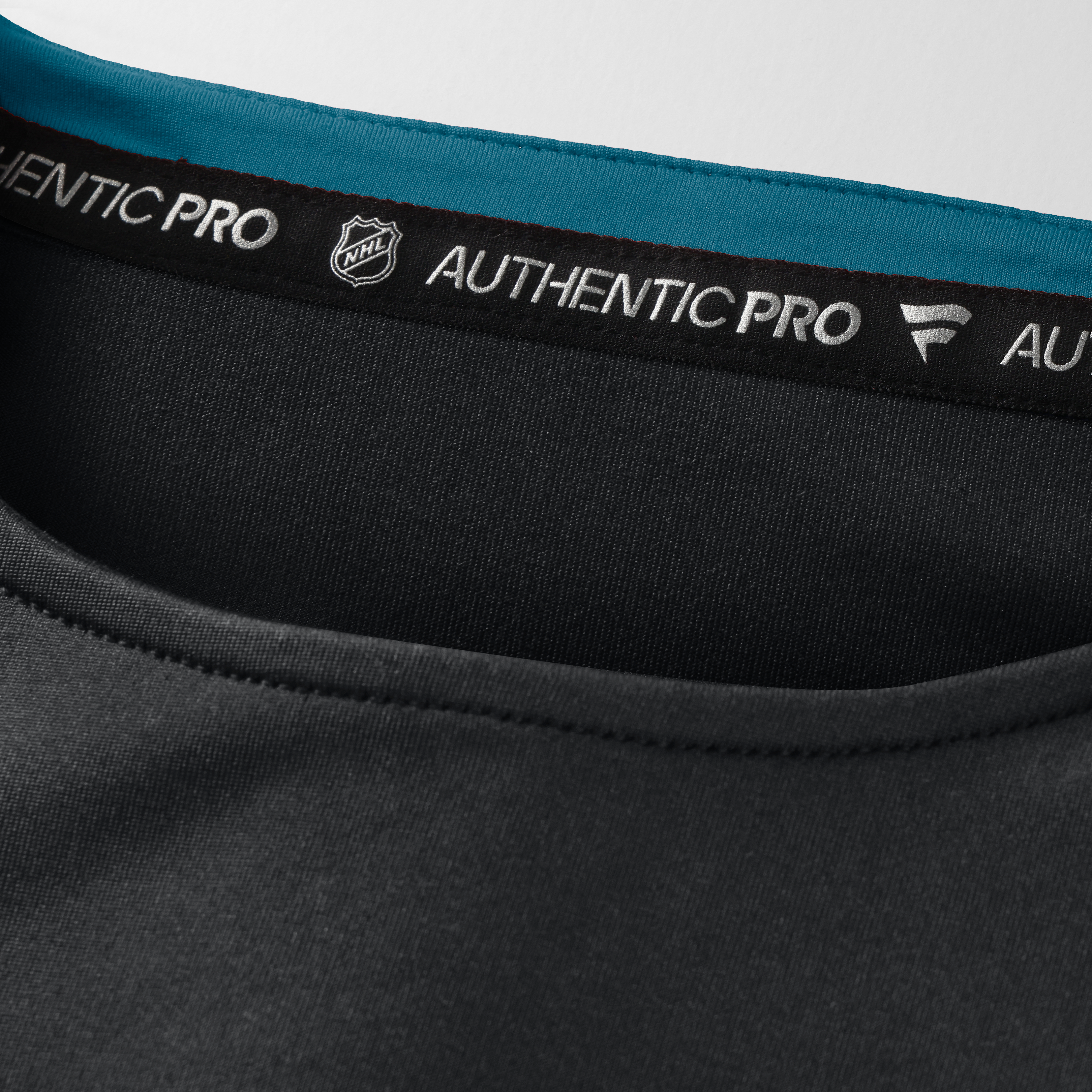 Men's Fanatics Black San Jose Sharks Authentic Pro Rink Tech Long Sleeve T-Shirt