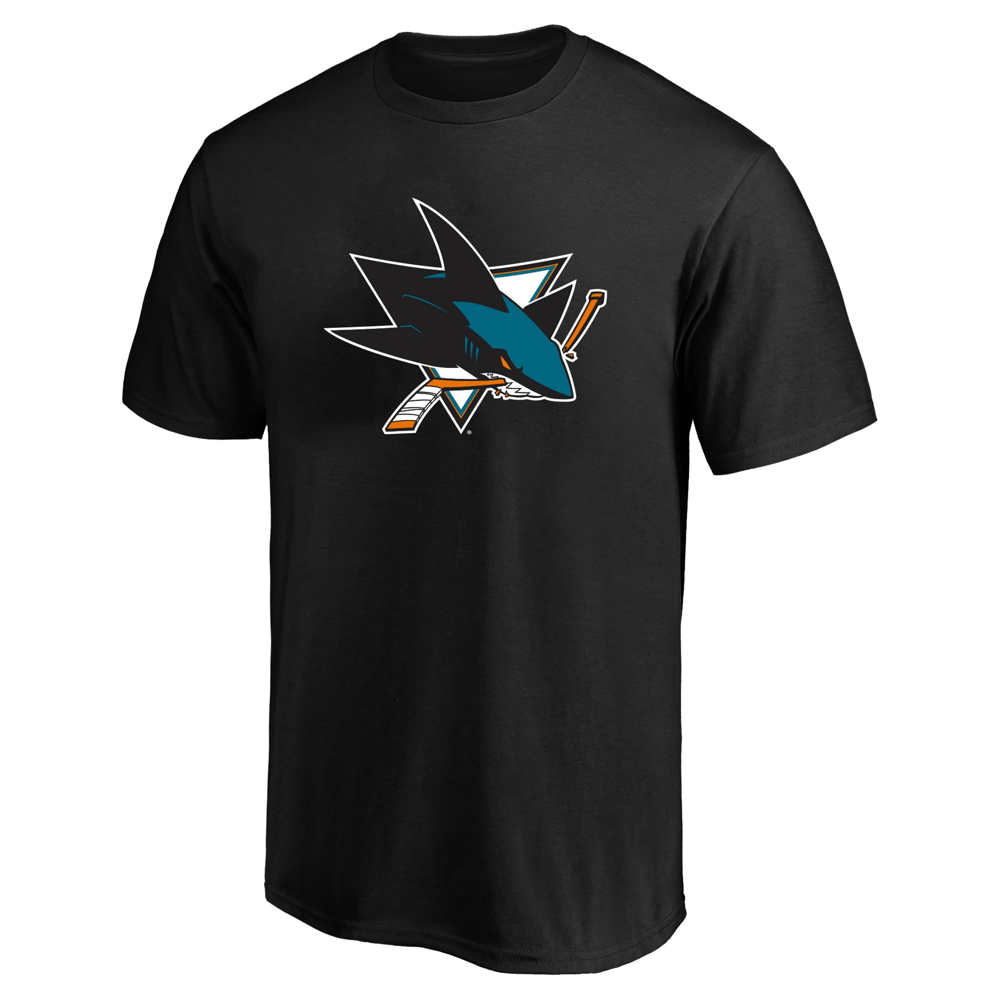 T-shirt Fanatics Macklin Celebrini noir San Jose Sharks pour homme, grandes tailles, avec nom et numéro