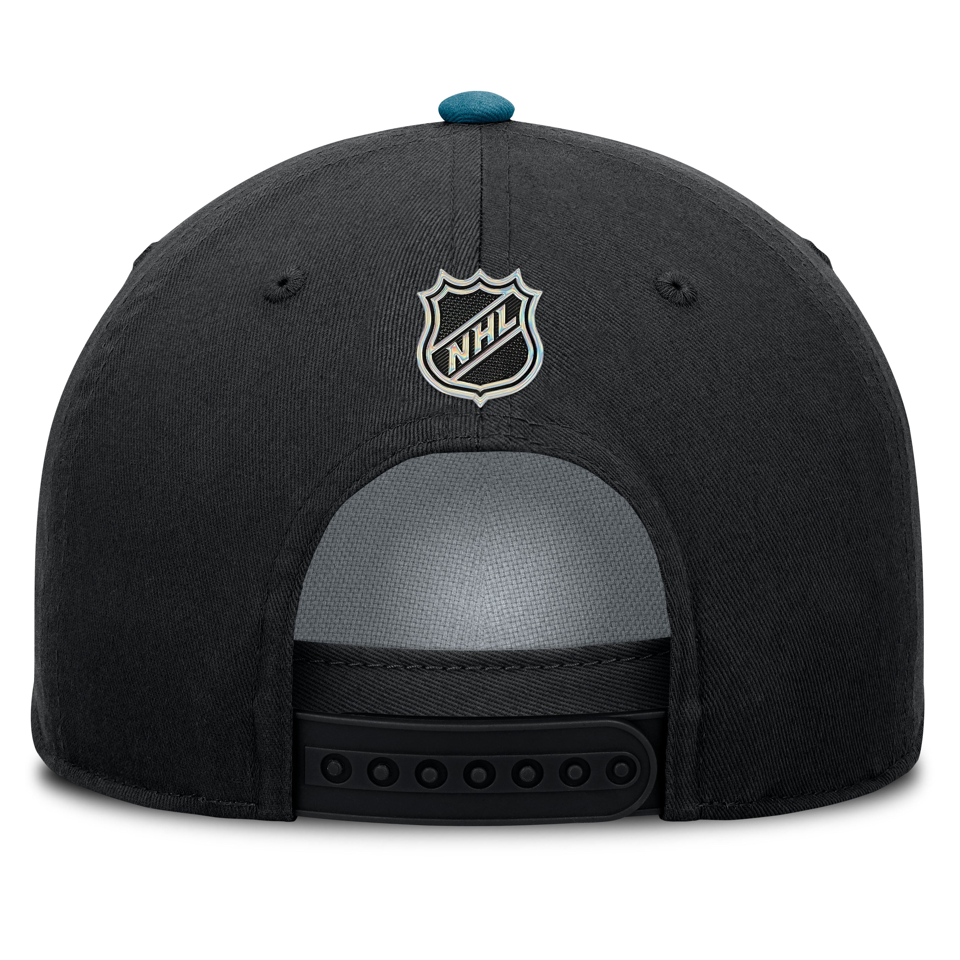 Men's Fanatics Teal San Jose Sharks Authentic Pro Rink A-Frame Adjustable Hat