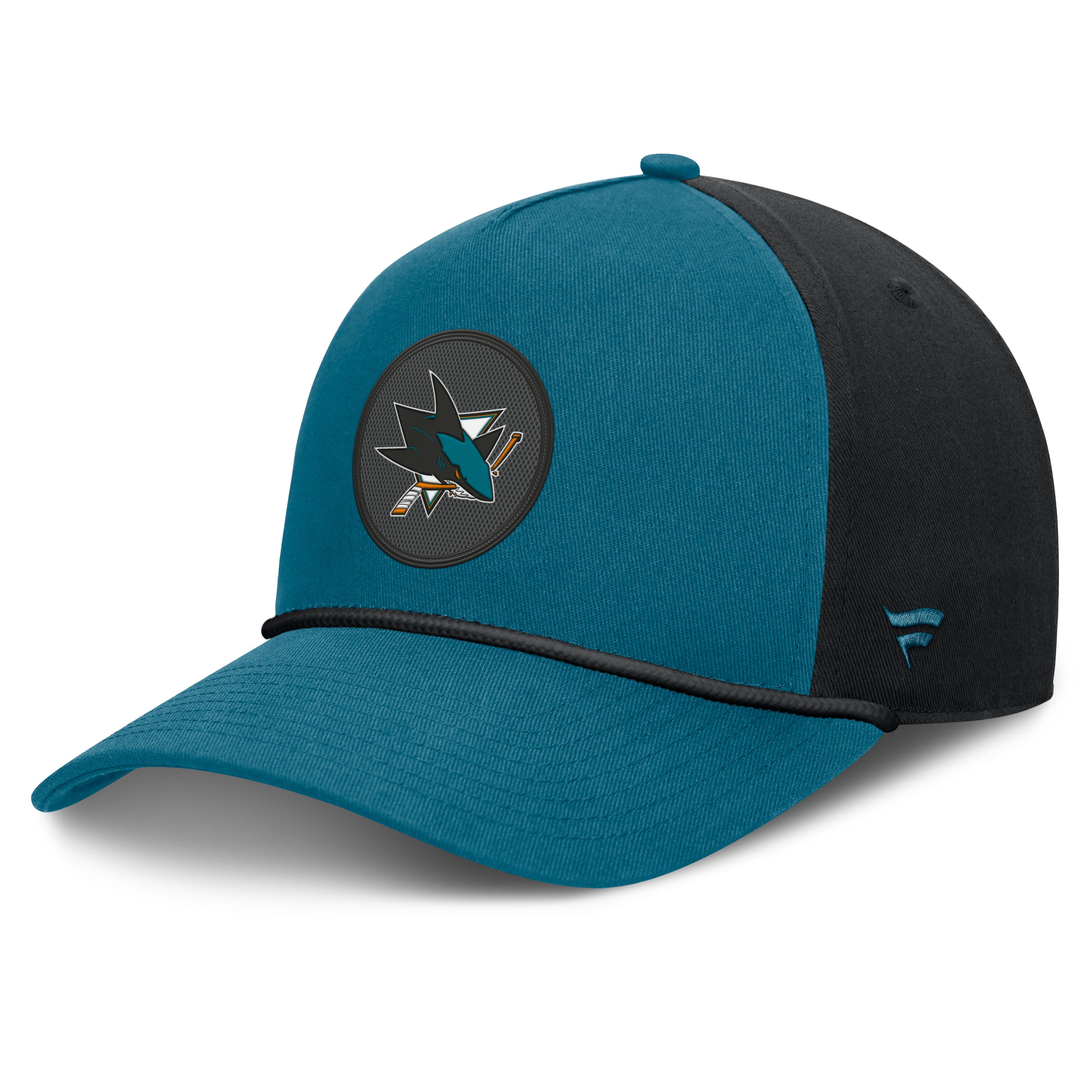 Men's Fanatics Teal San Jose Sharks Authentic Pro Rink A-Frame Adjustable Hat