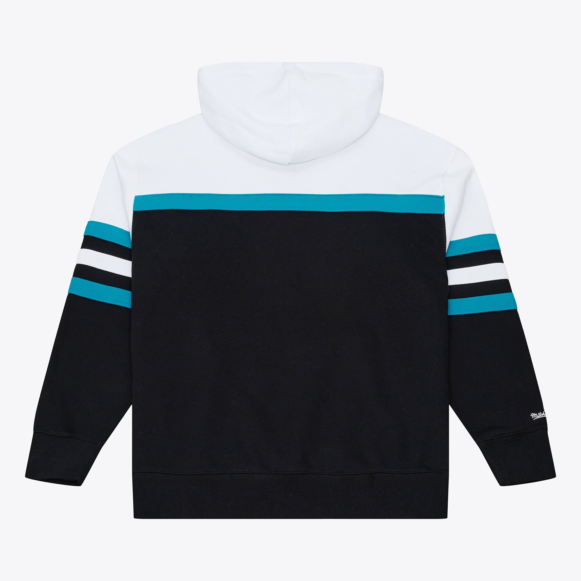 Men's Mitchell & Ness Black San Jose Sharks Head Coach Hoodie