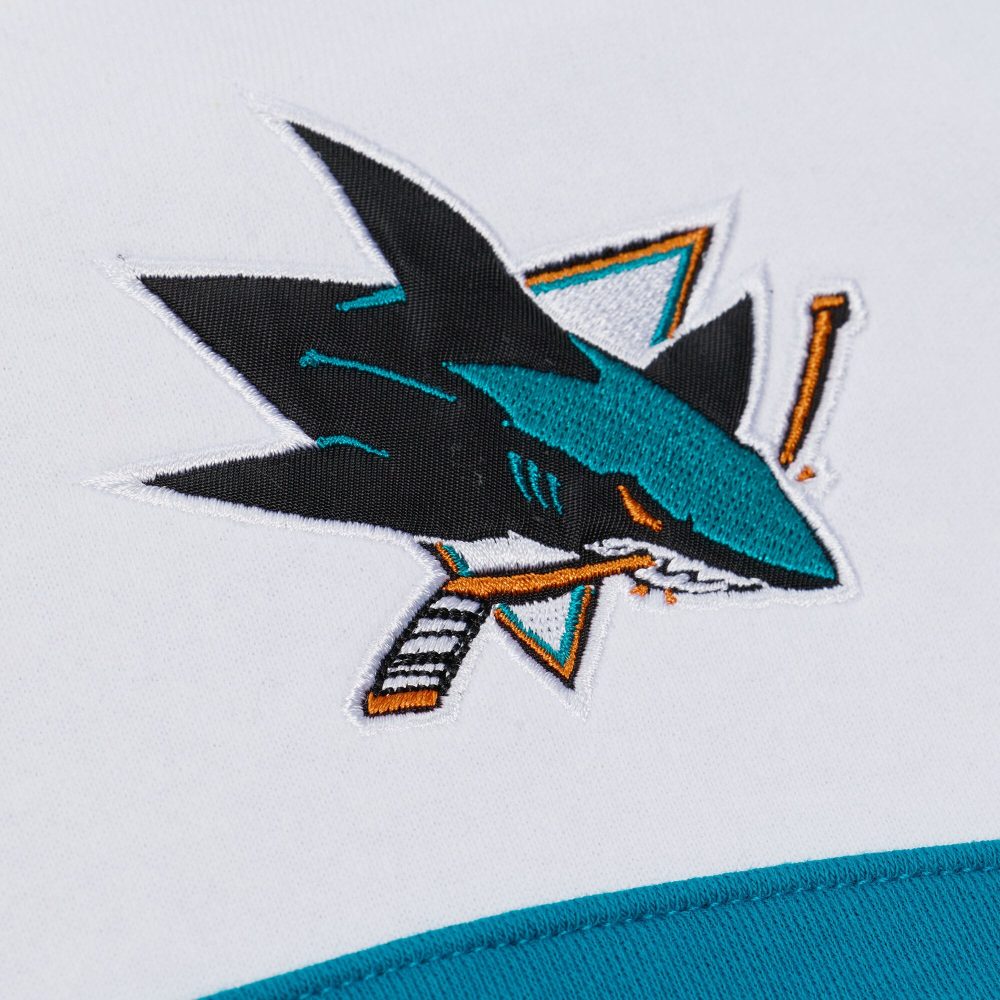 Men's Mitchell & Ness Black San Jose Sharks Head Coach Hoodie