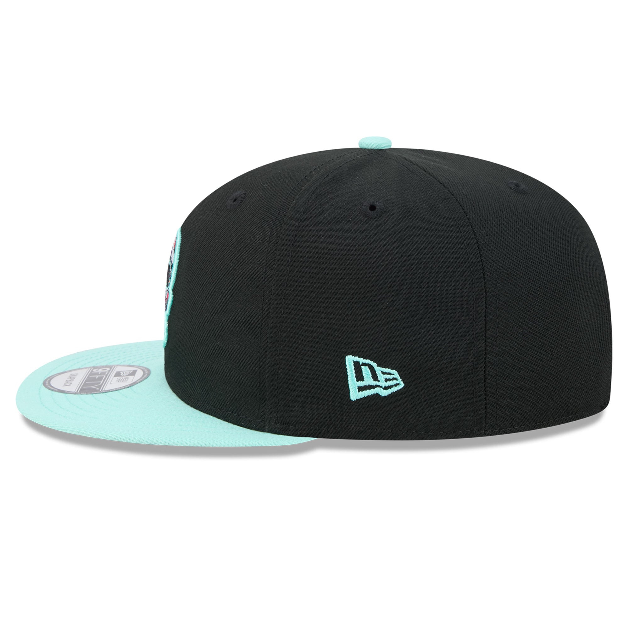Casquette Snapback 9FIFTY Dia De Los Muertos New Era pour hommes, noire, San Jose Sharks