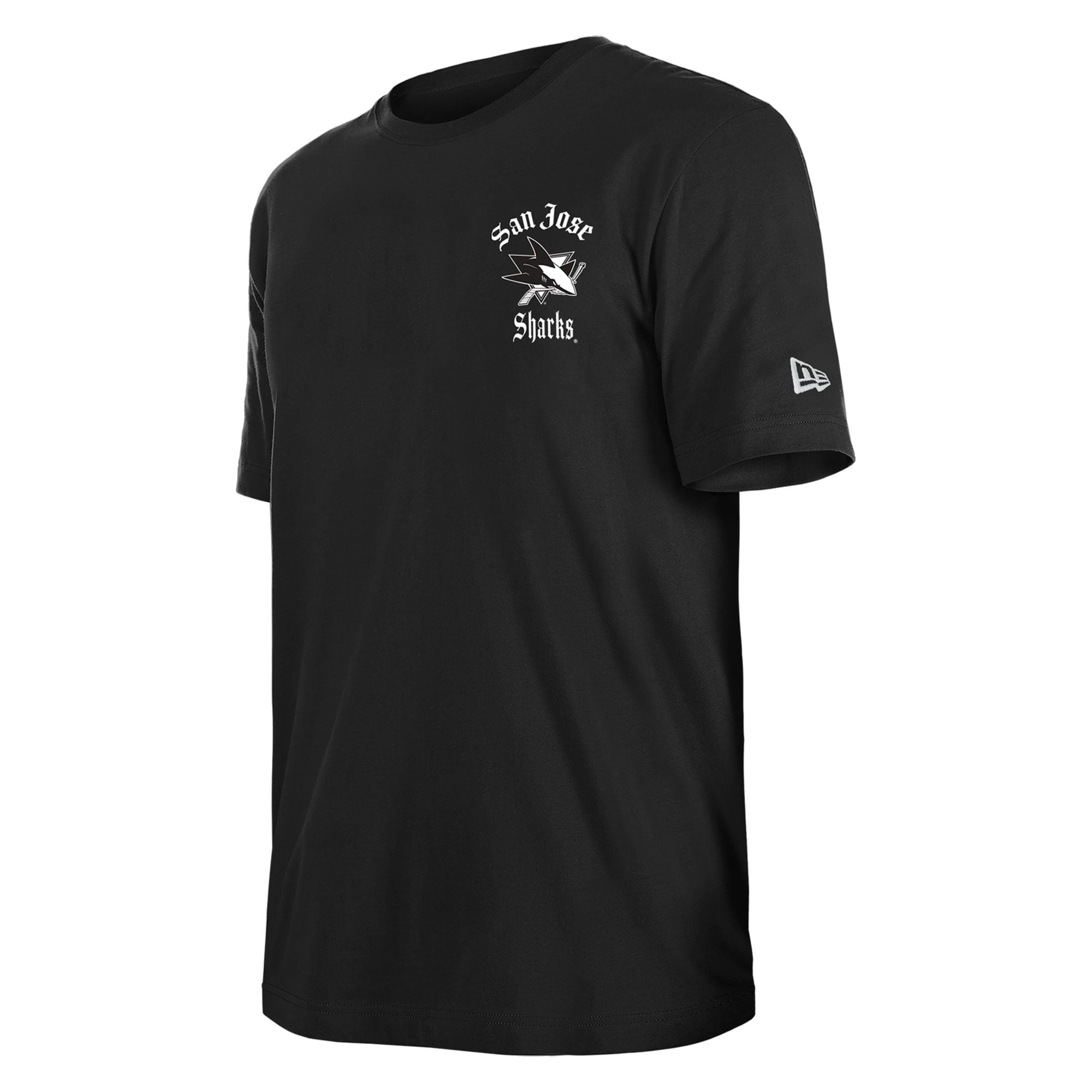 T-shirt New Era noir pour homme San Jose Sharks Dia De Muertos