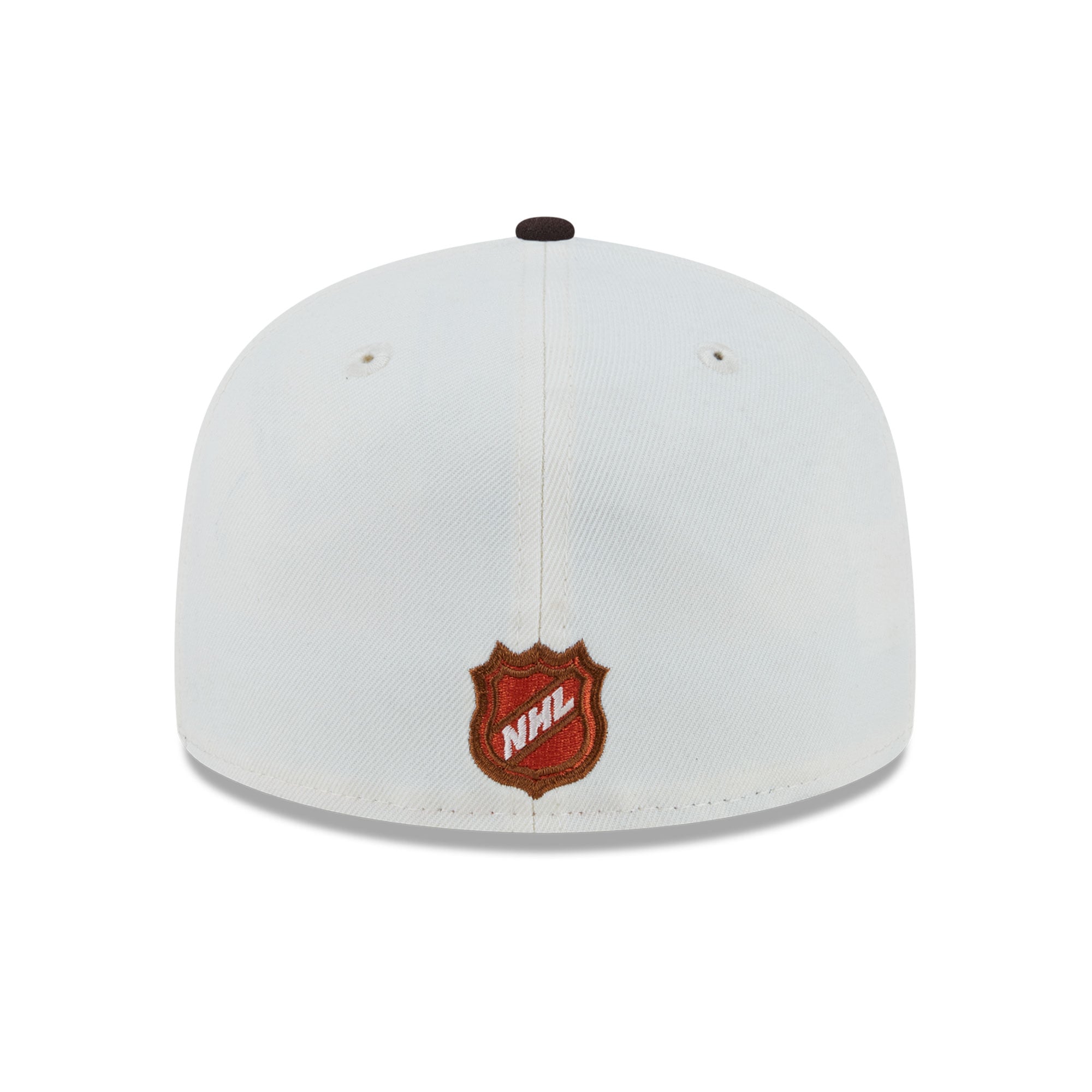 Casquette ajustée New Era 59FIFTY crème pour homme, San Jose Sharks, motif citrouille épicée