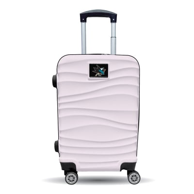 San Jose Sharks MOJO Pink Color Blitz Carry-On Hardcase Spinner Luggage

