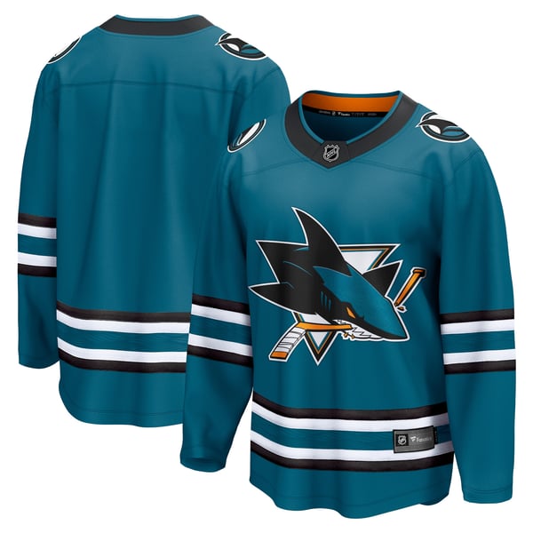 NHL CCM サンノゼ シャークス 快適 ホッケージャージ