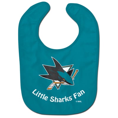 San Jose Sharks WinCraft Little Fan All-Pro Baby Bib