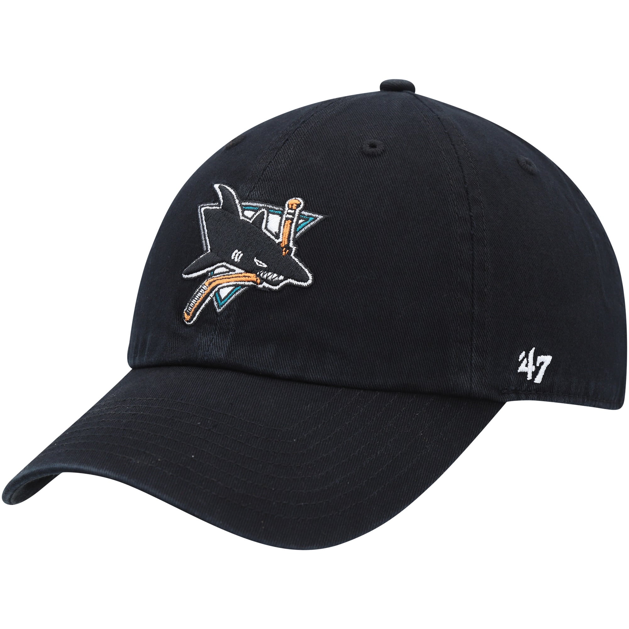 Casquette réglable '47 San Jose Sharks Clean Up noire pour femme