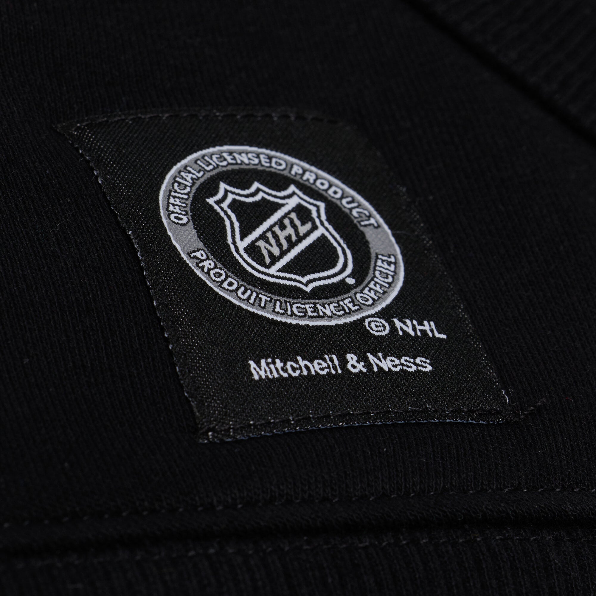 Women's Mitchell & Ness  White/Black San Jose Sharks Head Coach Hoodie