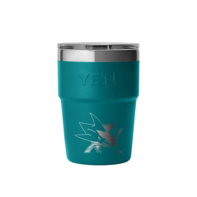 San Jose Sharks  YETI 16oz. Rambler Stackable Cup with MagSlider Lid