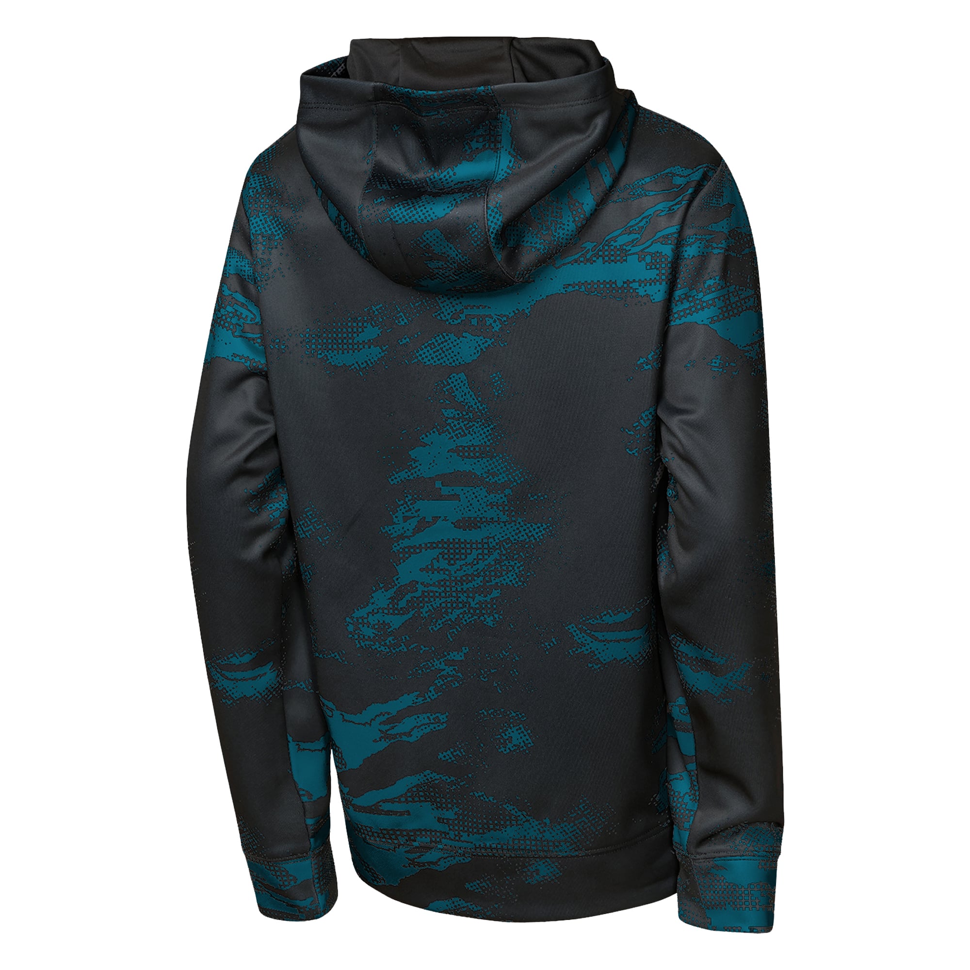 Sweat à capuche noir Youth Outerstuff San Jose Sharks Team Dynamics