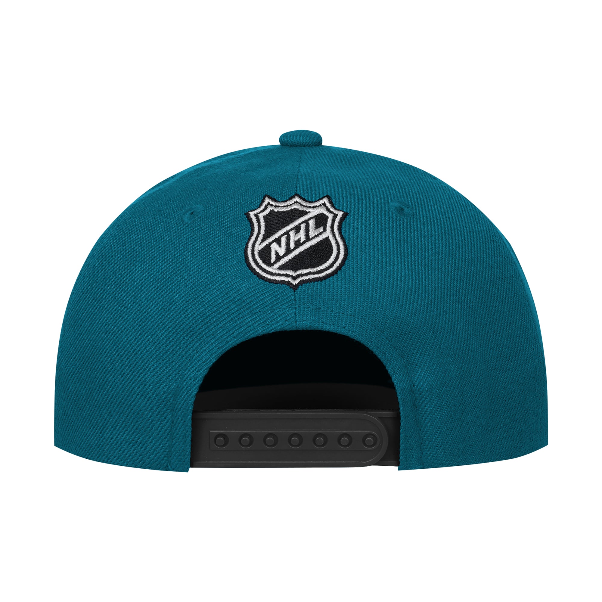 Casquette ajustable Youth Outerstuff bleu sarcelle/noire San Jose Sharks Ice Breaker