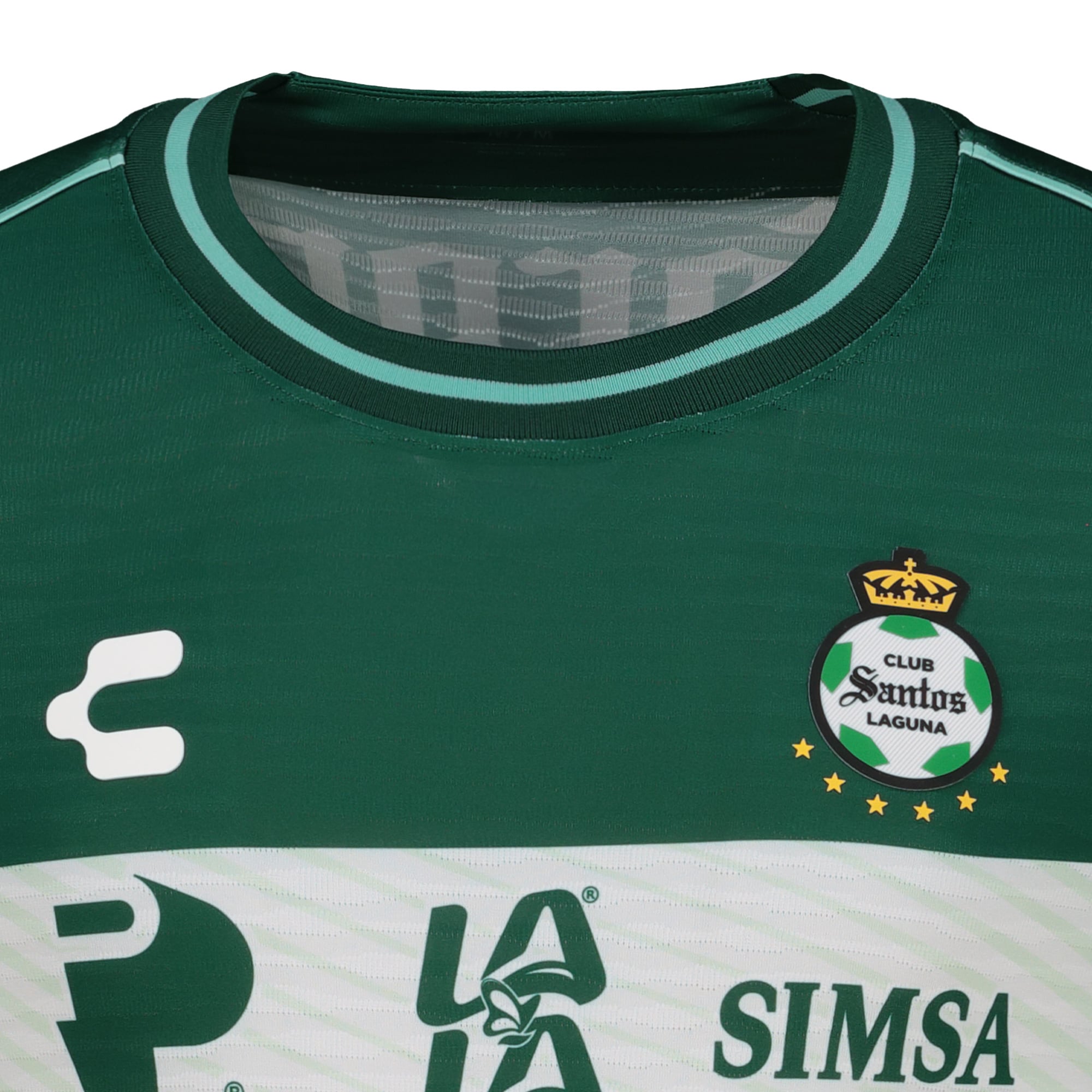 Men's Charly Green Santos Laguna 2026/27 Home Authentic Jersey