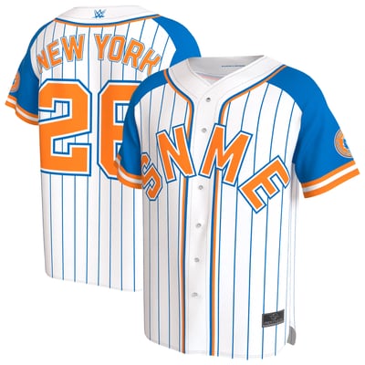 Saturday Night's Main Event ProSphere Youth Baseball Jersey - White
